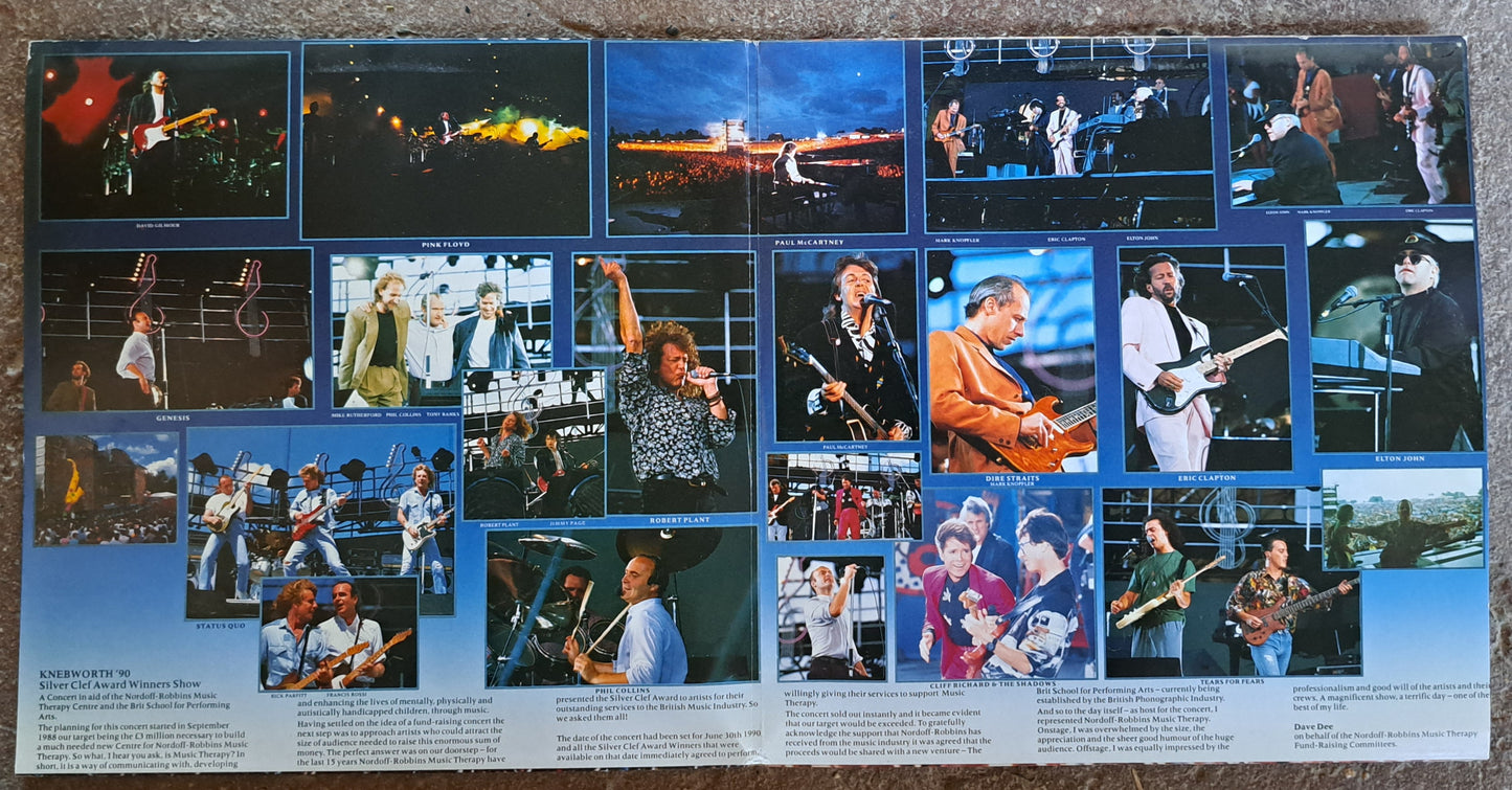 Knebworth - various artists (live concert, double album)