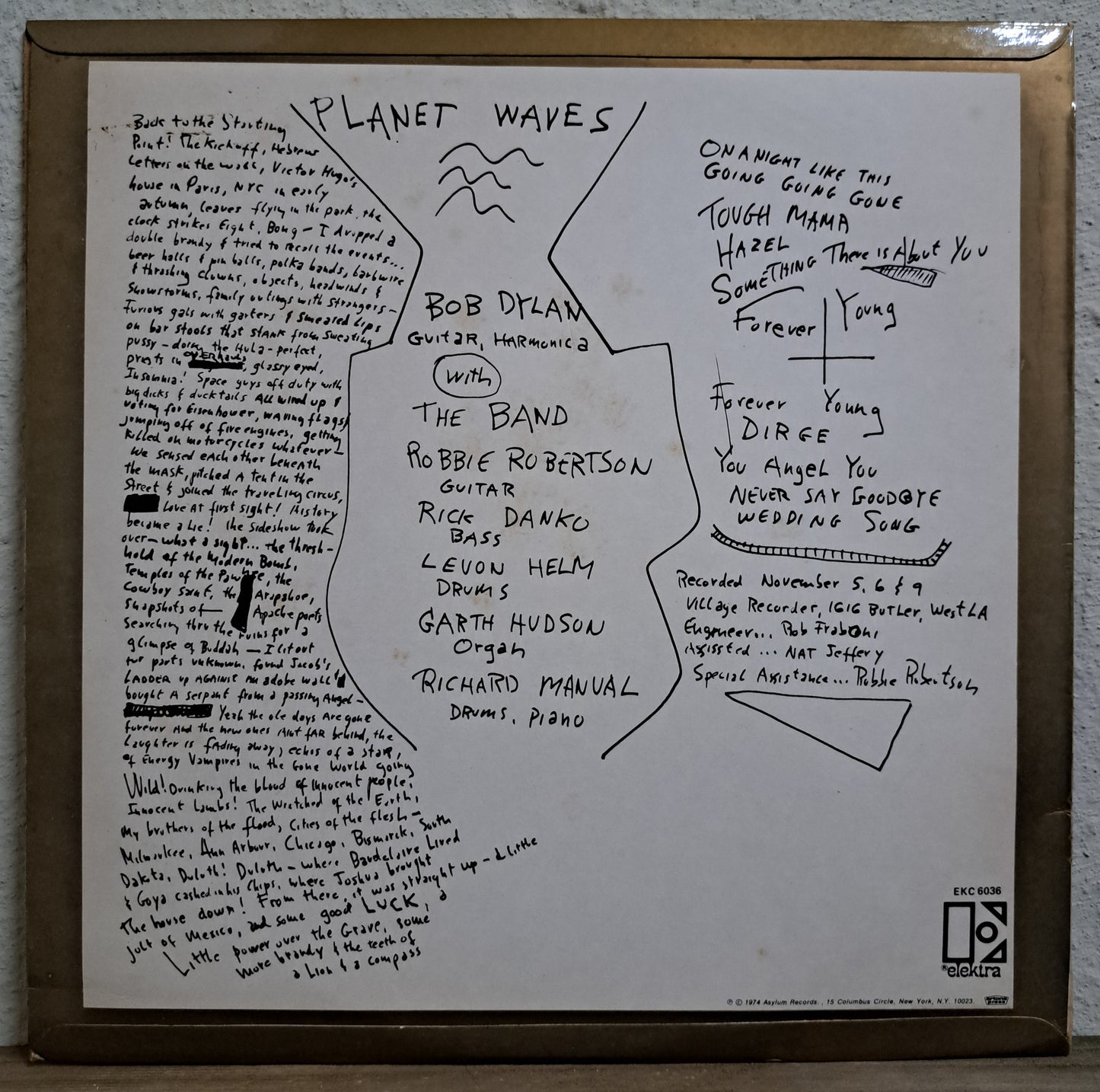 Bob Dylan - Planet Waves