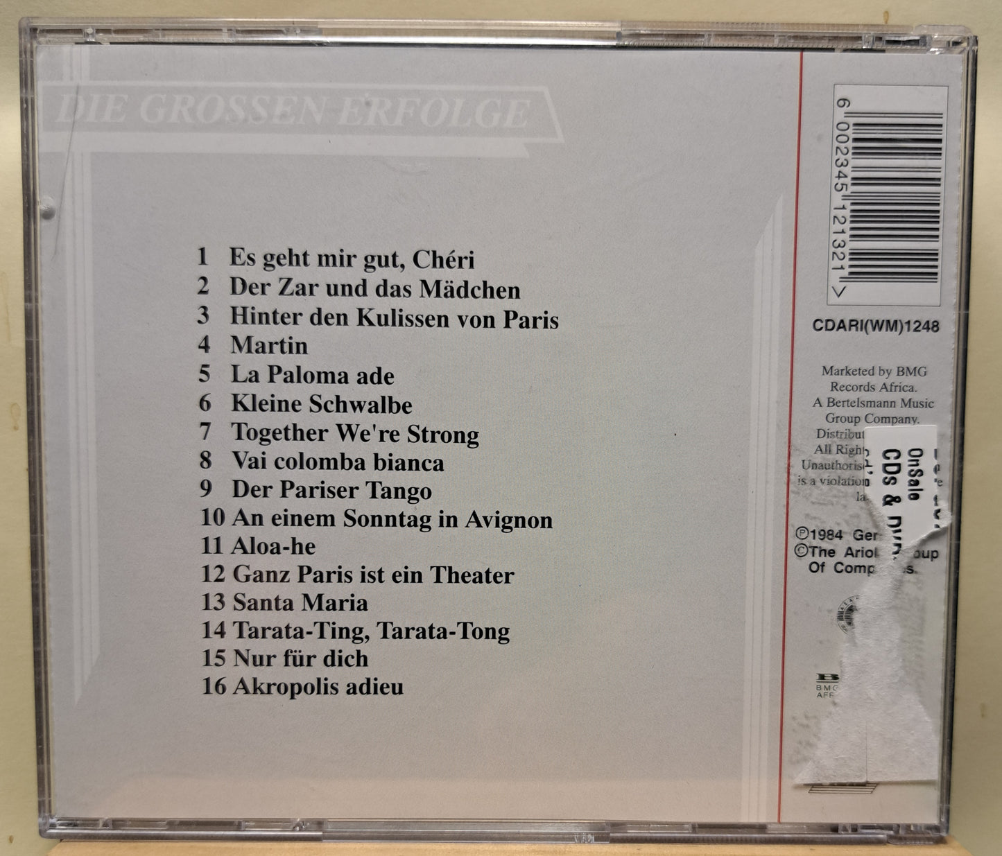 Mireille Mathieu - Rendezvous (cd)