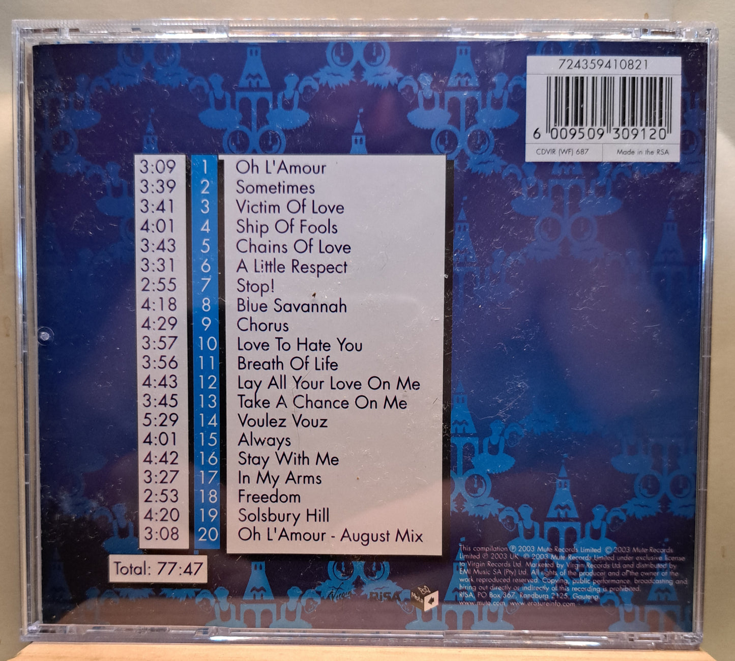 Erasure - The very best of