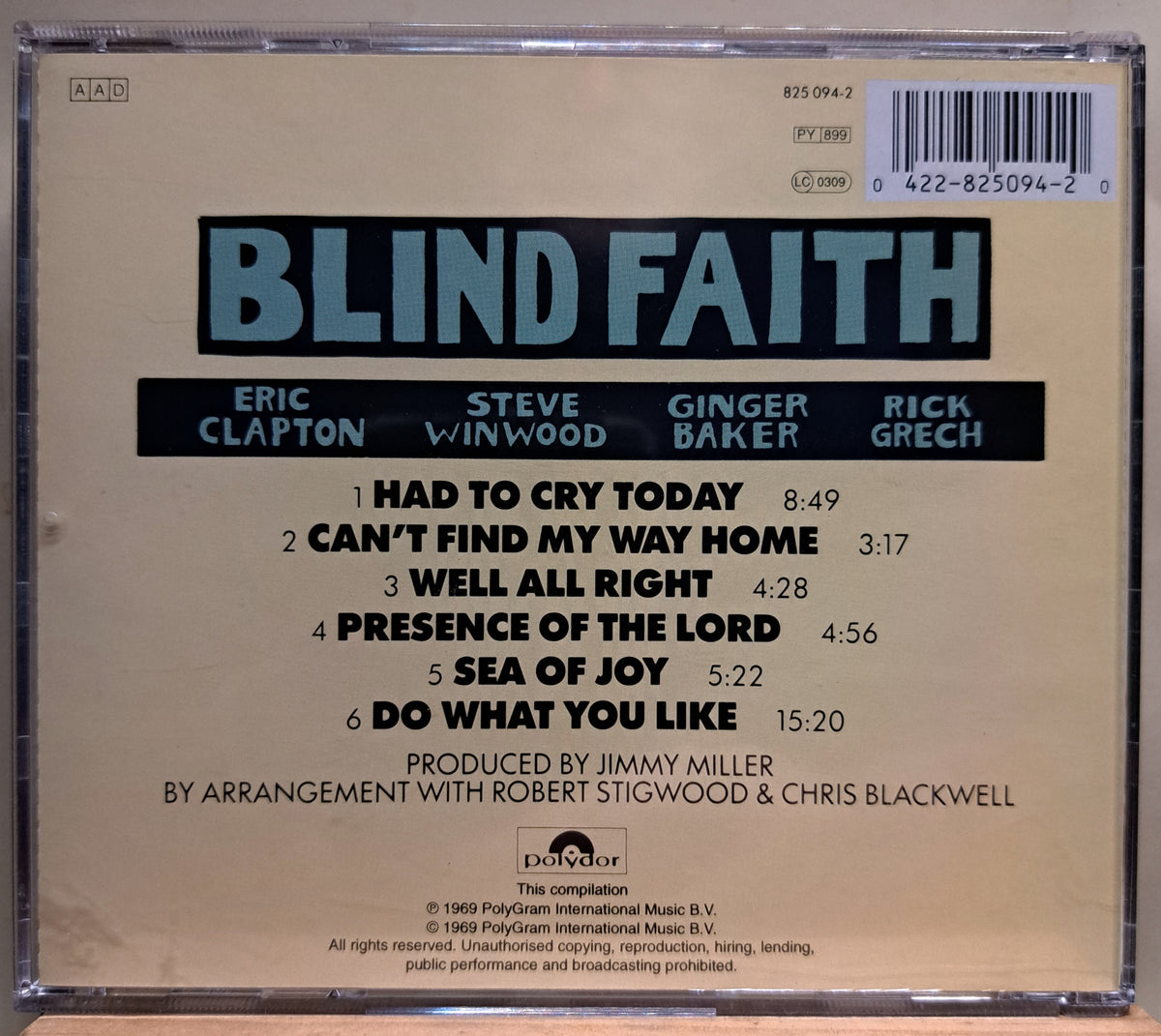 Blind Faith - Blind Faith (cd)