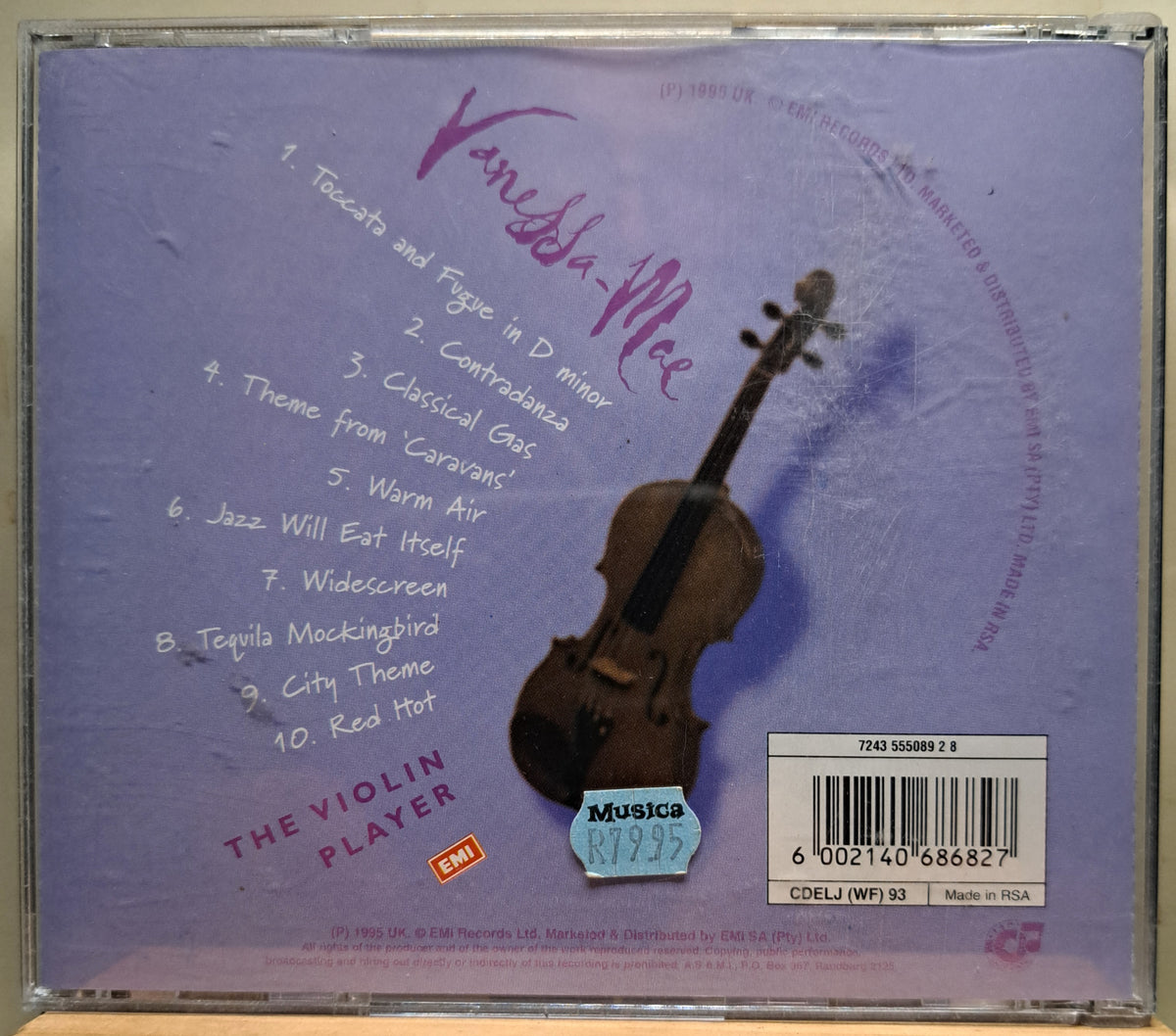 Vanessa Mae - The violin player (cd)