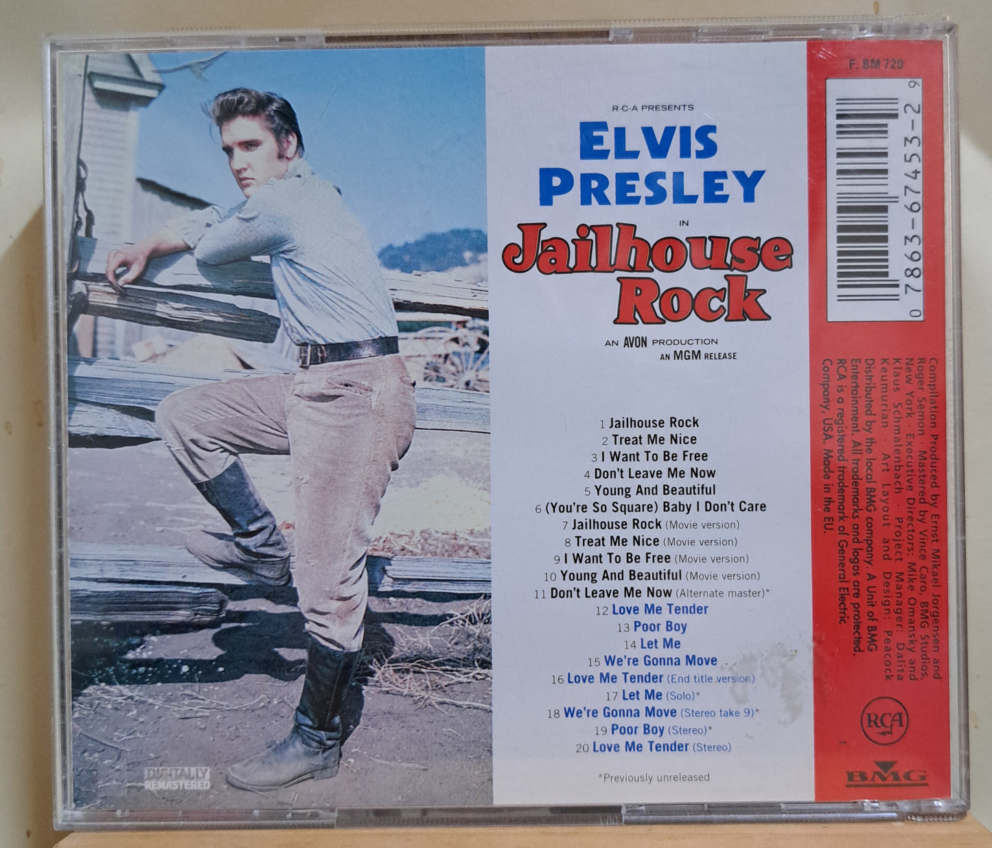 Elvis Presley - Jailhouse Rock (cd)