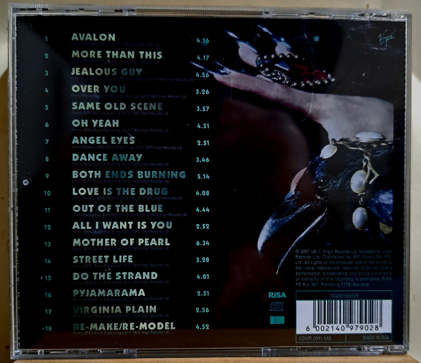 Roxy Music - The best of (cd)