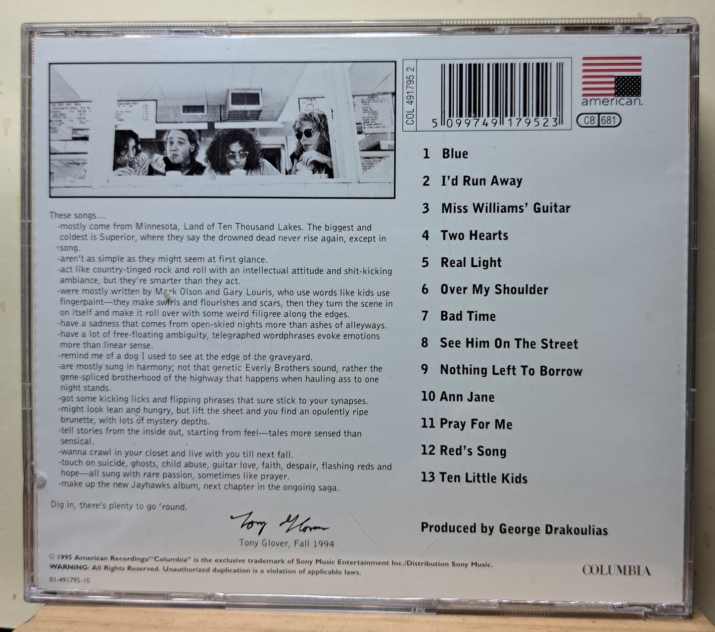 The Jayhawks - Tomorrow the green grass (cd)