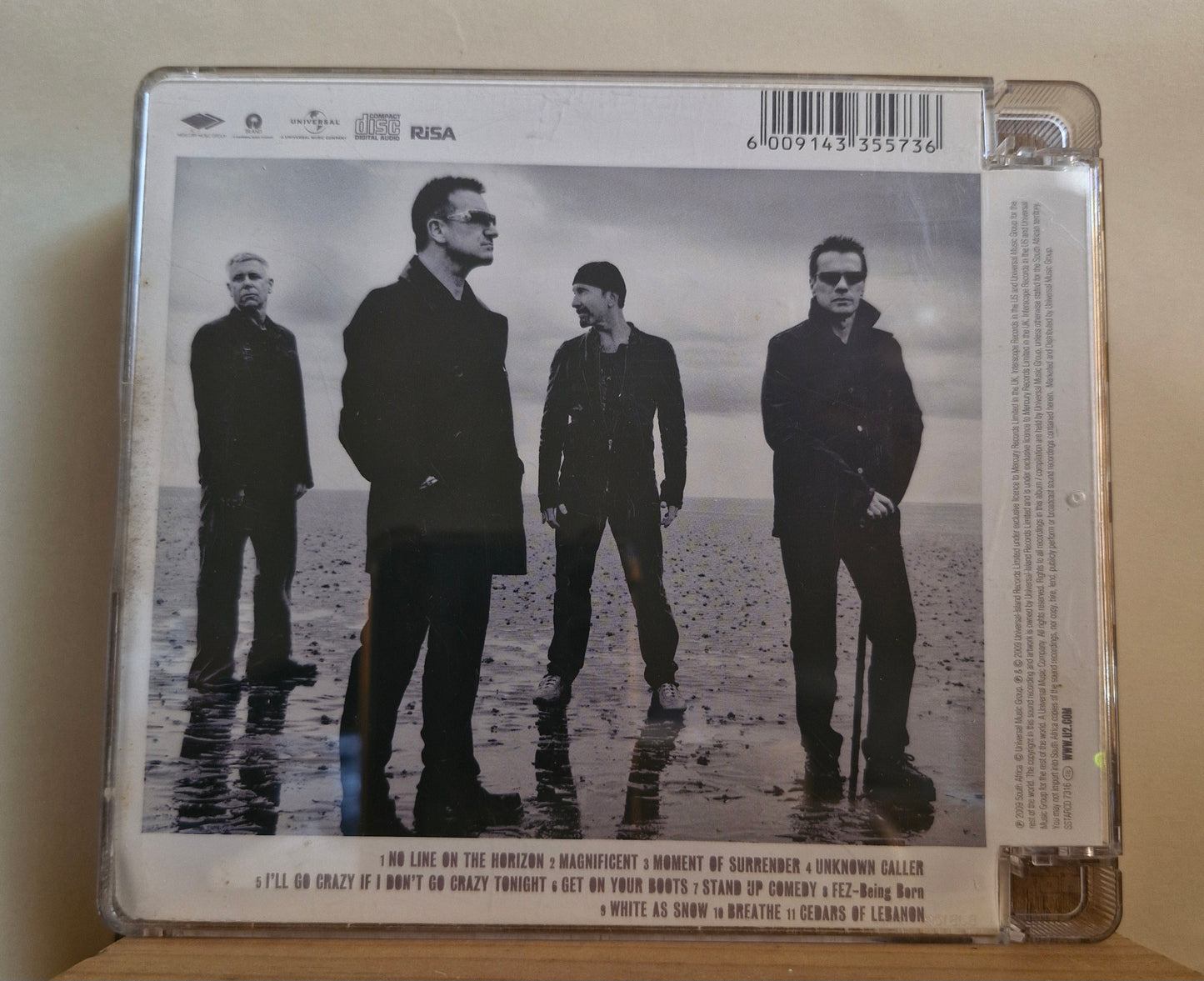 U2 - No Line on the Horizon (cd)
