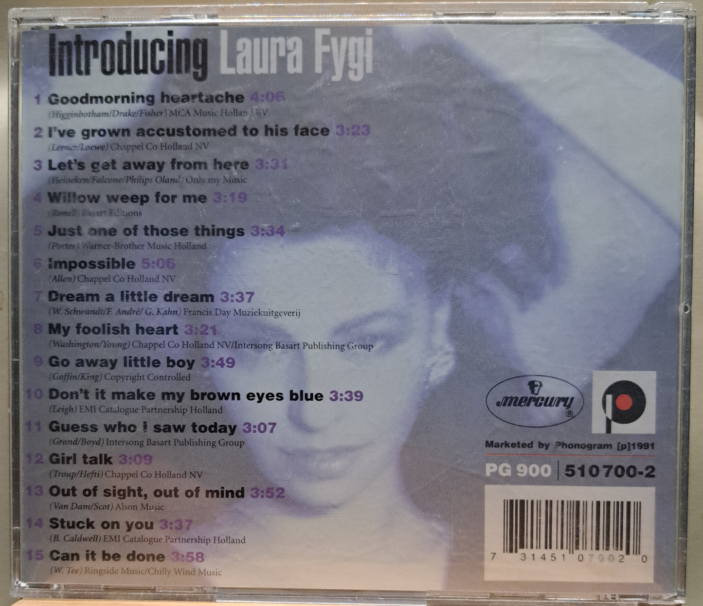 Laura Fygi - Introducing Laura Fygi (cd)