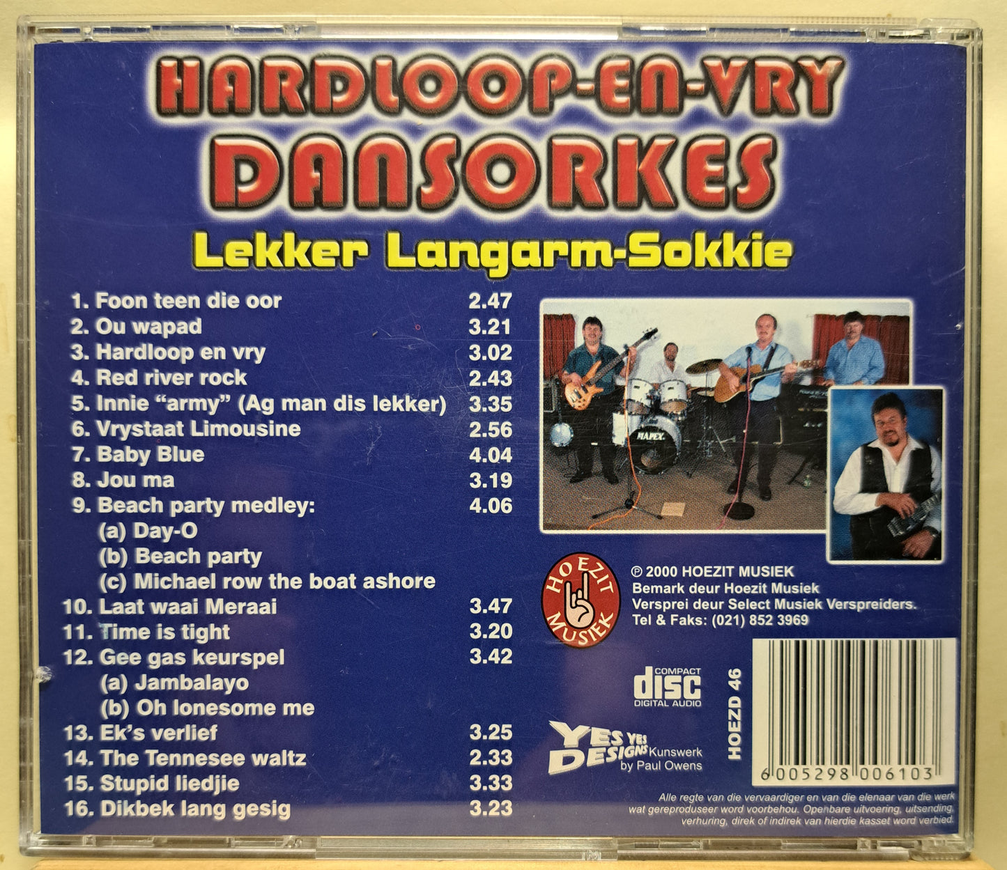 Hardloop-en-vry Dansorkes - Lekker langarm sokkie (cd)