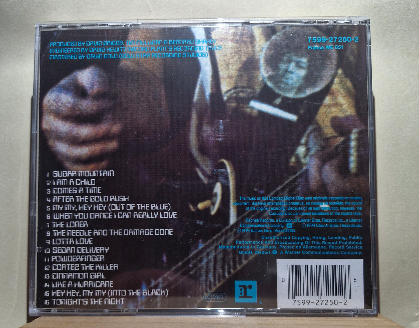 Neil Young & Crazy Horse - Live Rust (cd)
