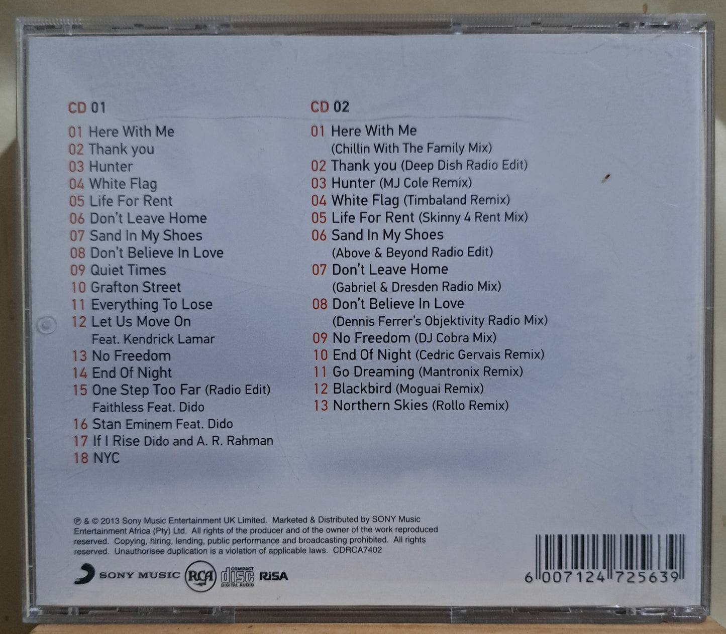 Dido - Greatest Hits, DeLuxe edition (double cd)