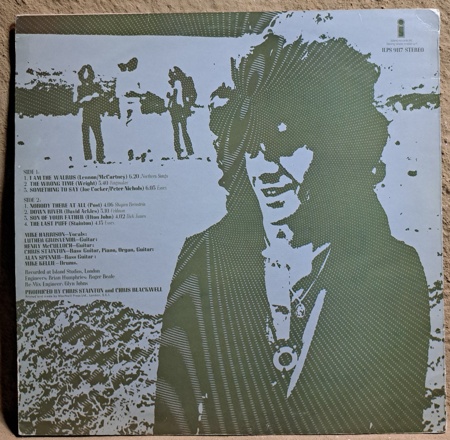 Spooky Tooth, featuring Mike Harrison - The last puff