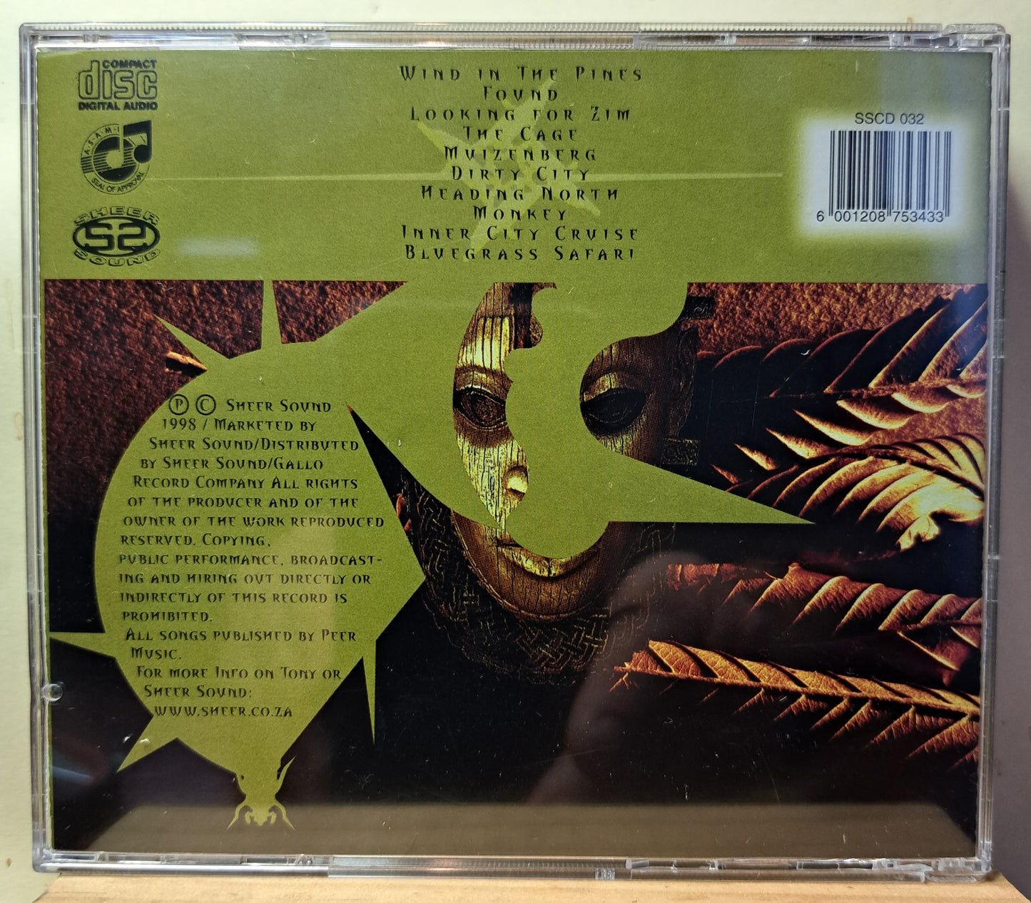Tony Cox & Cool Friction - Looking for Zim (cd)