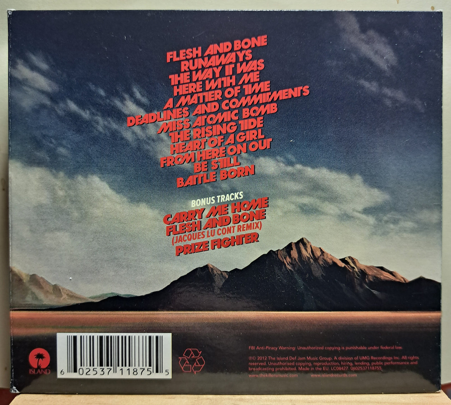 The Killers - Battleborn (cd)