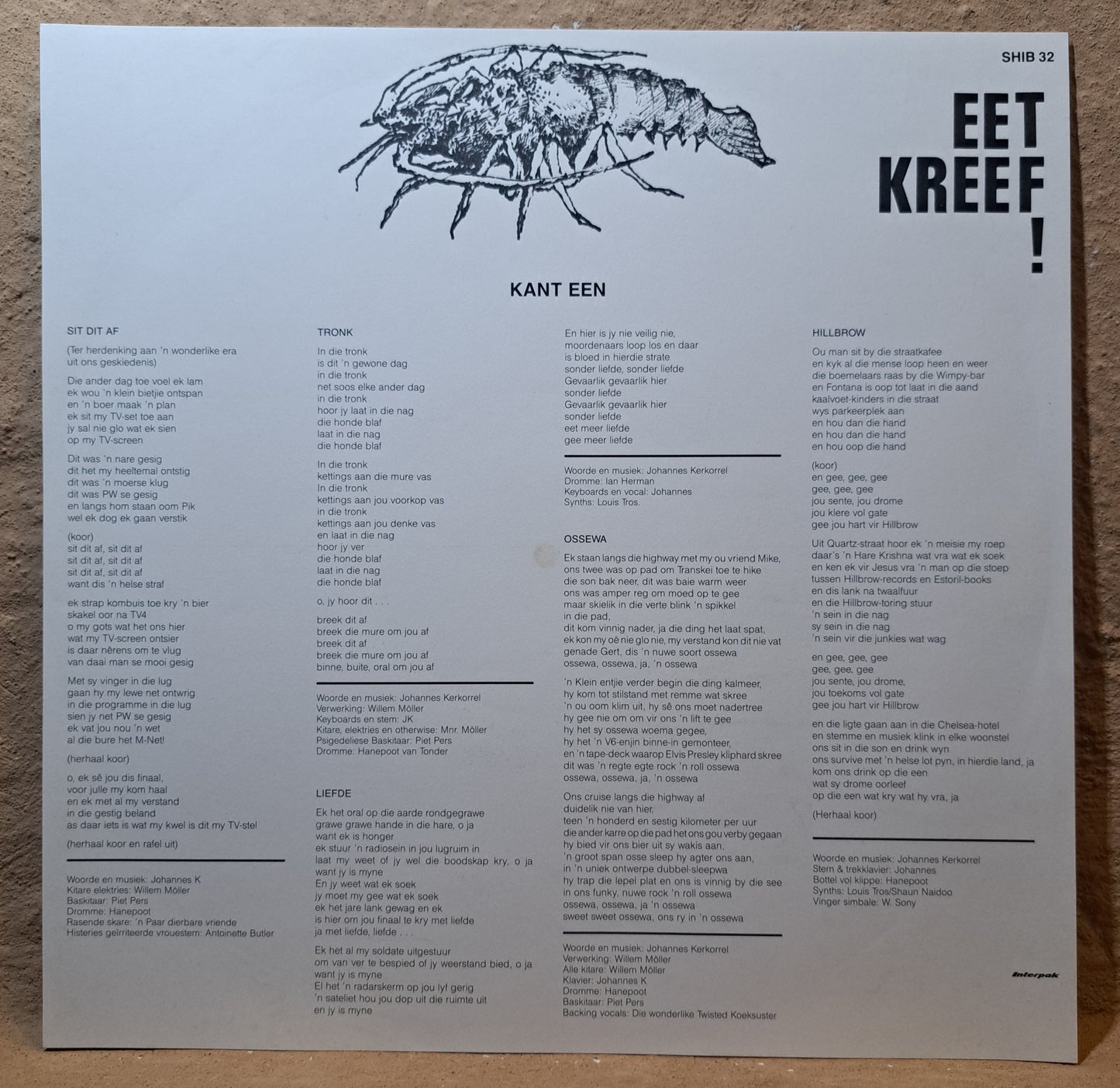 Johannes Kerkorrel en die Gereformeerde Blues Band - Eet Kreef!