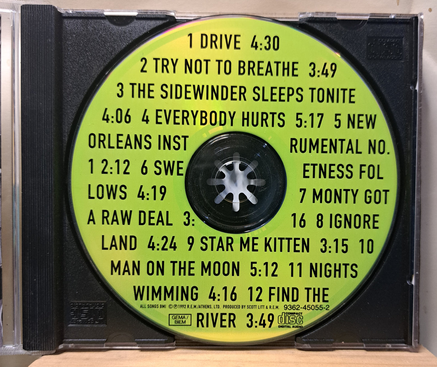 R.E.M. - Automatic for the people (cd)