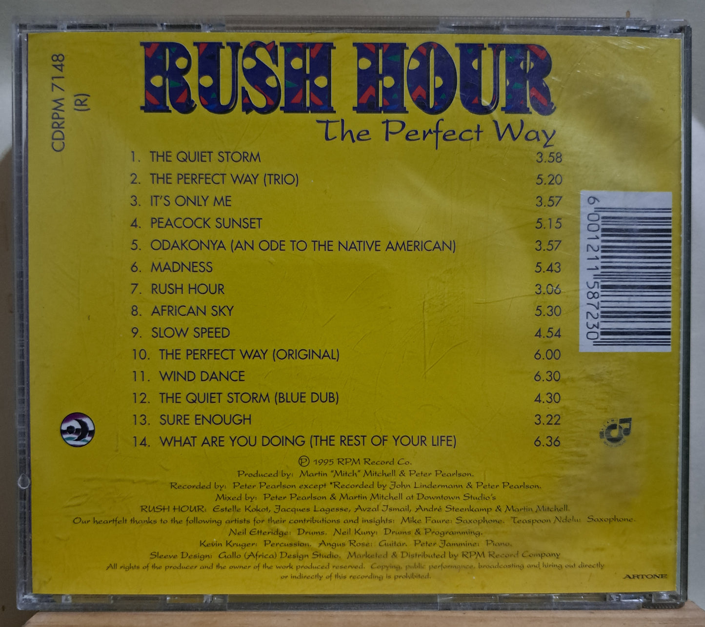 Rush Hour - The perfect way (cd)