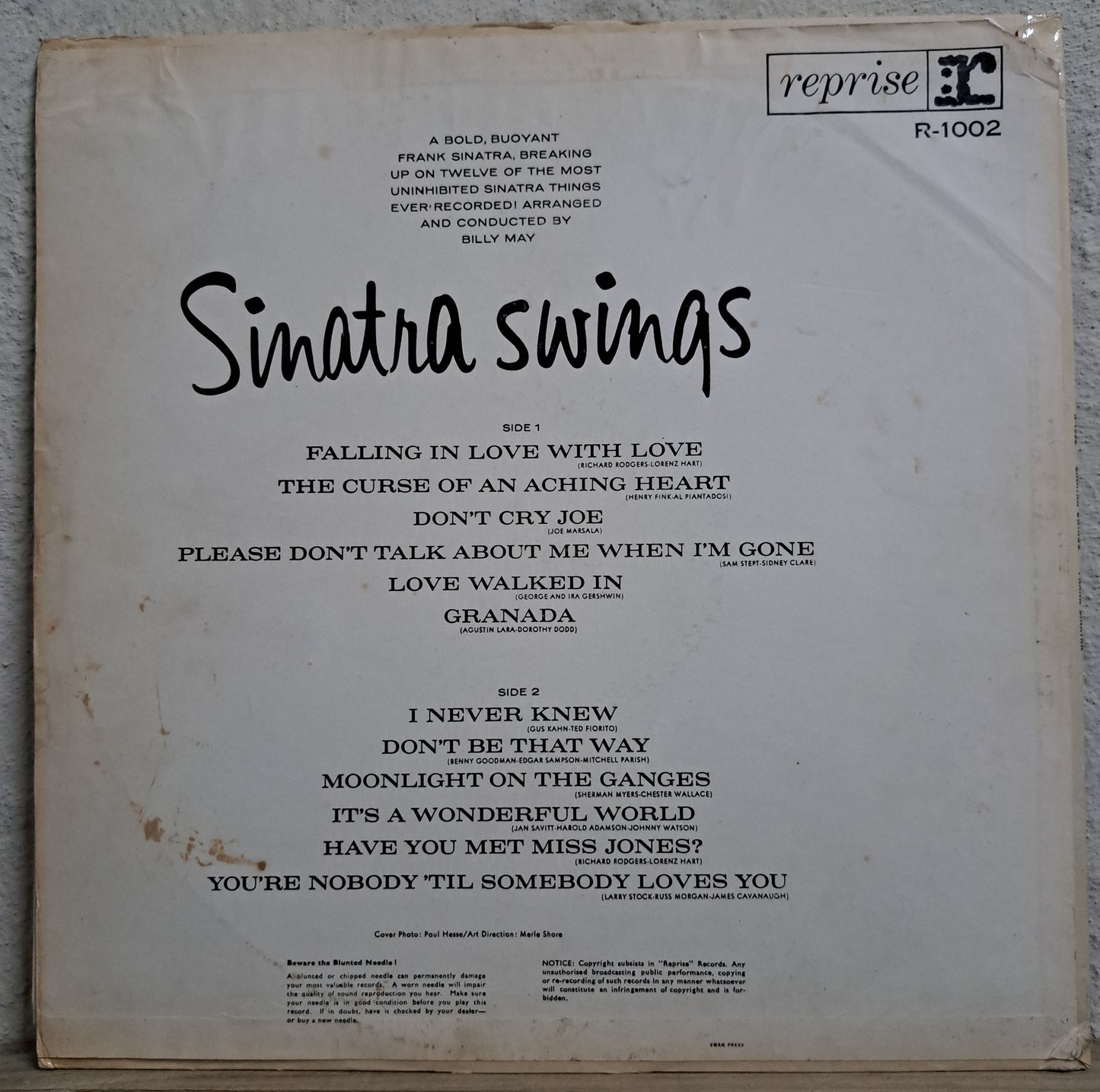 Frank Sinatra - Sinatra swings