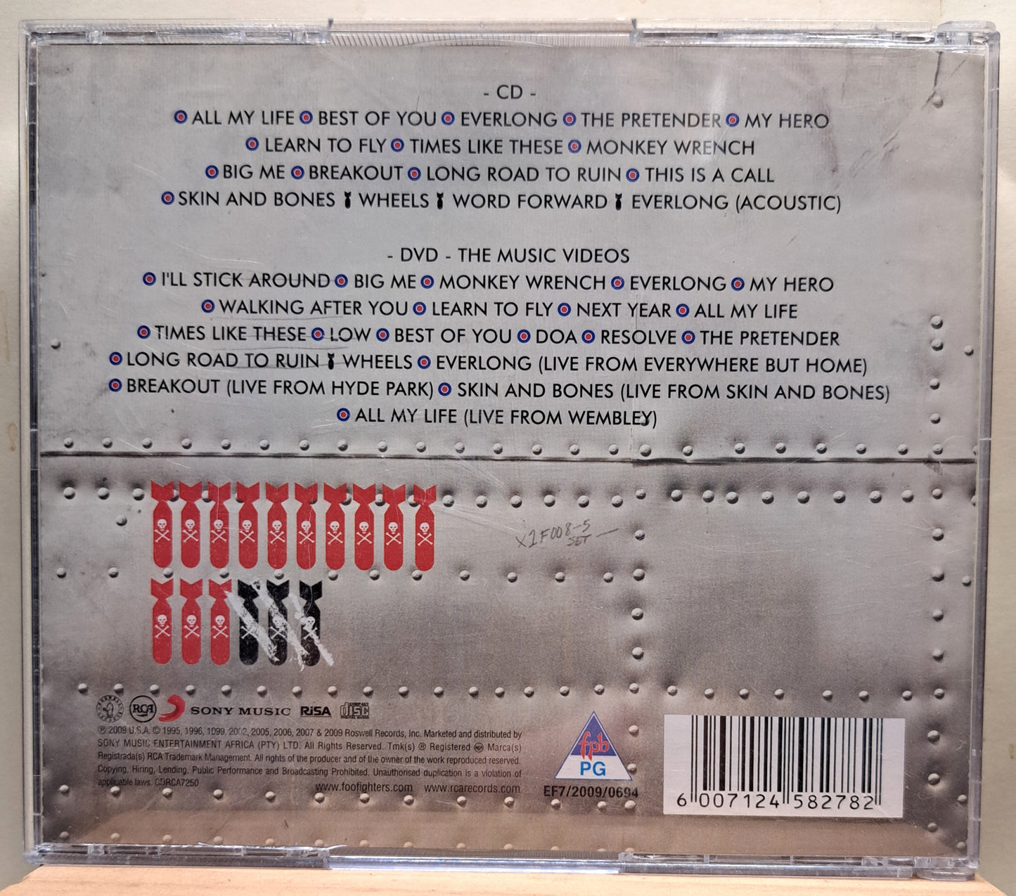 Foo Fighters - Greatest Hits (cd/dvd combo)