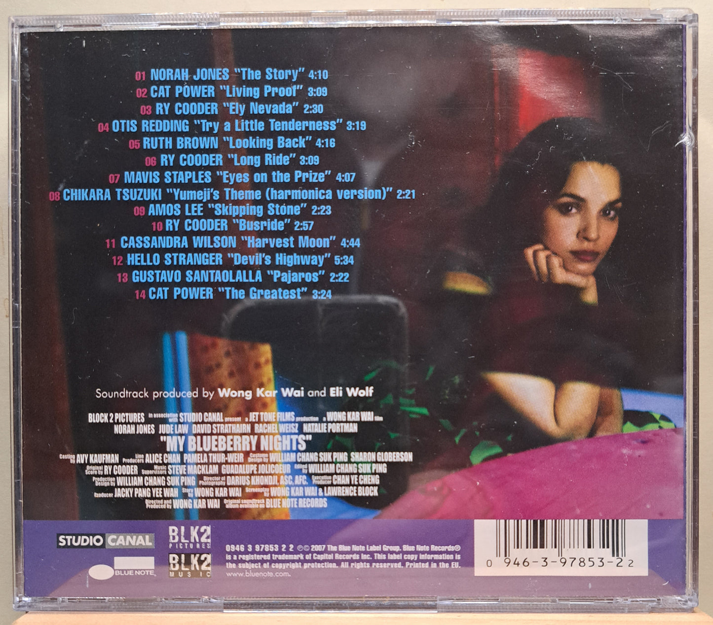 My Blueberry Nights - music from the motion picture (cd)