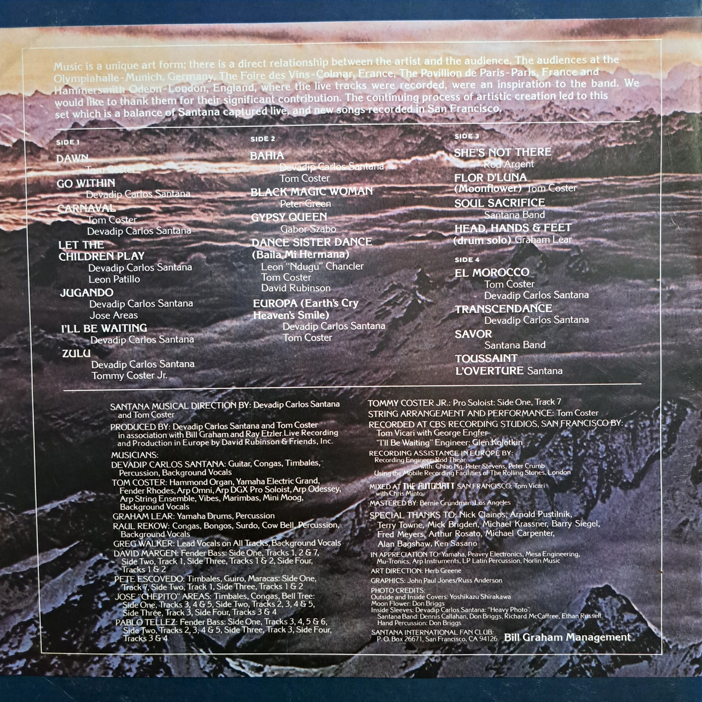Santana - Moonflower (double album)
