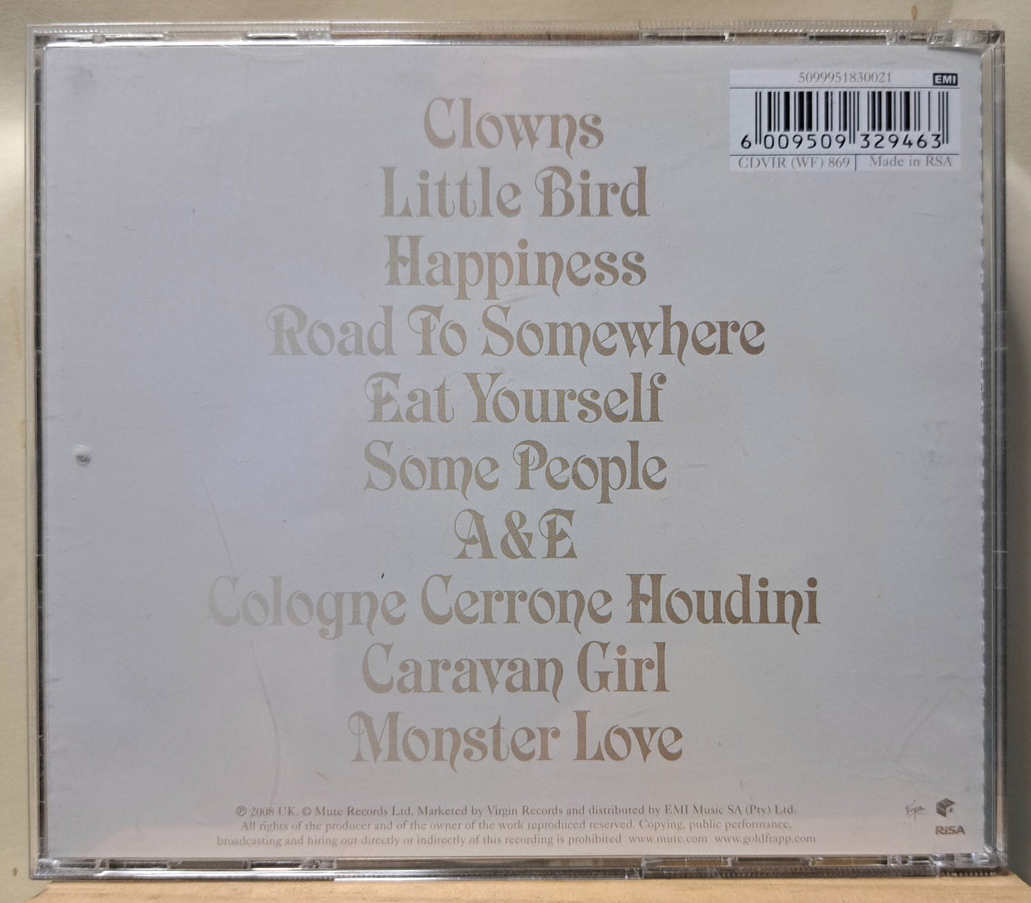 Goldfrapp - Seventh Tree (cd)