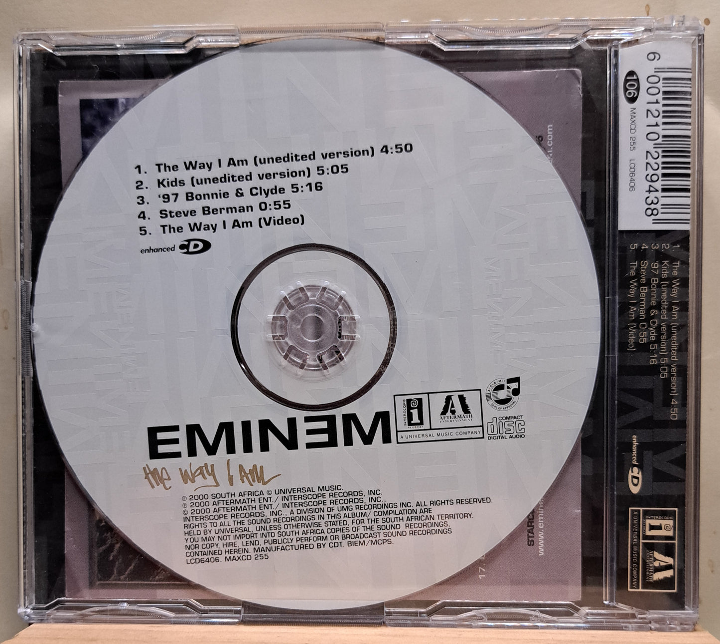 Eminem - The way I am (cd-single)