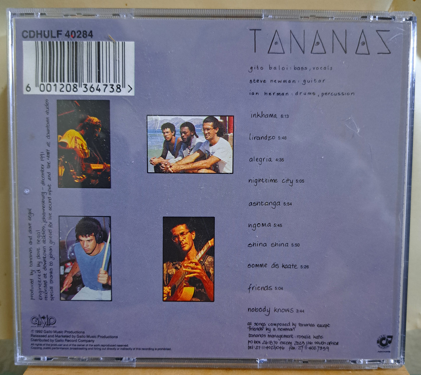 Tananas - Time (cd)