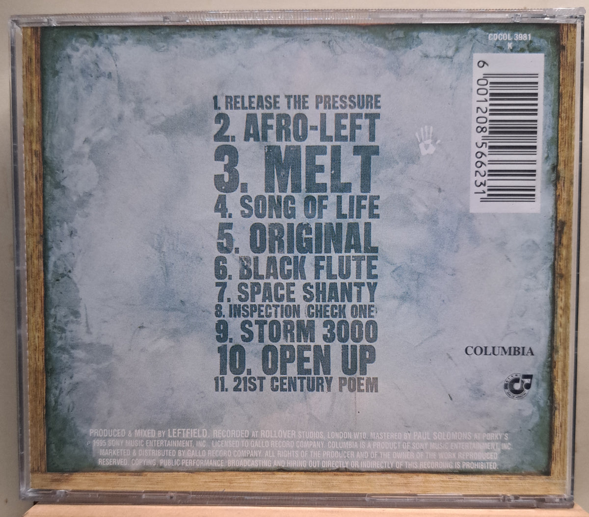 Leftfield - Leftism (cd)