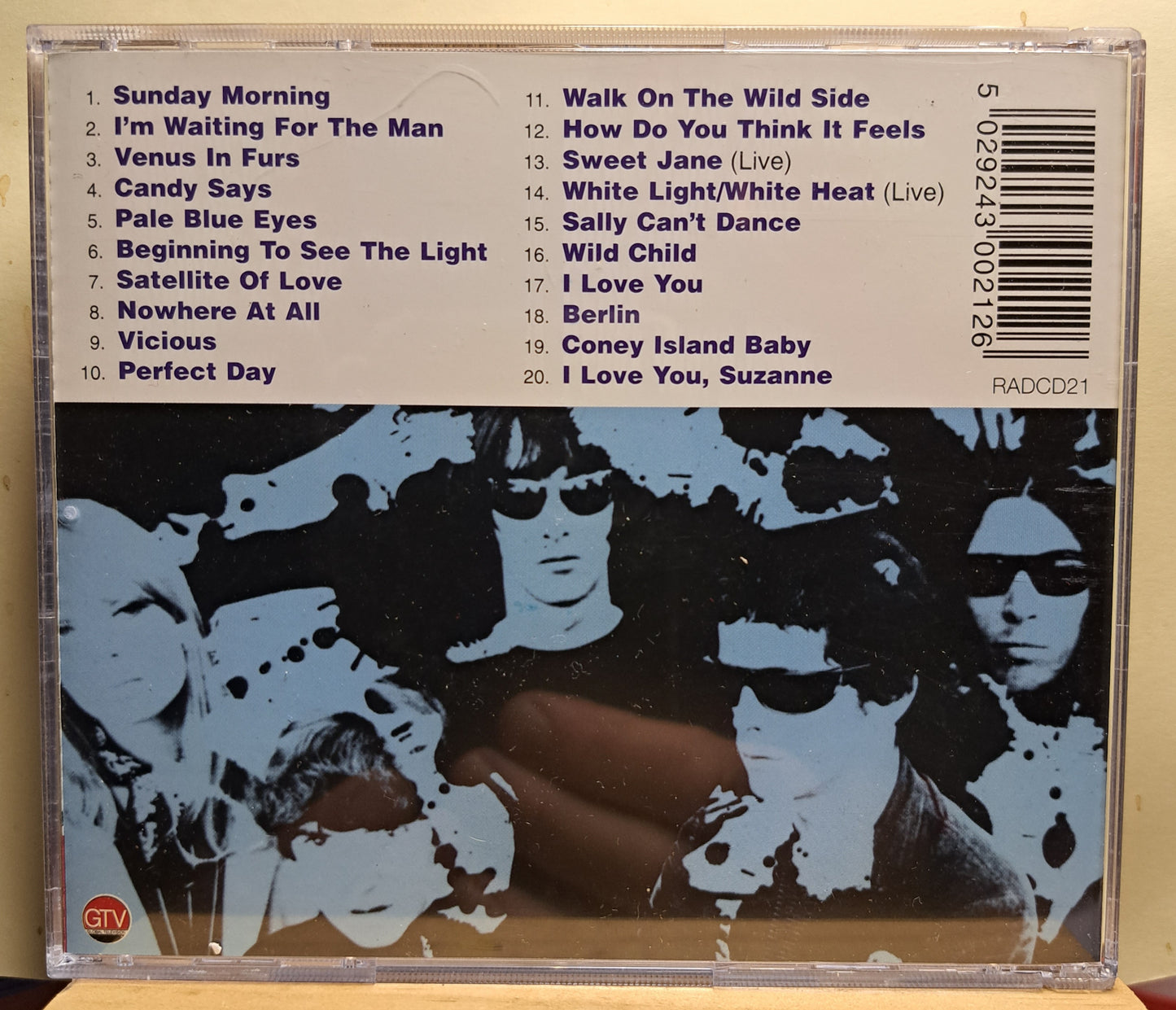 Lou Reed & The Velvet Underground - The best of (cd)