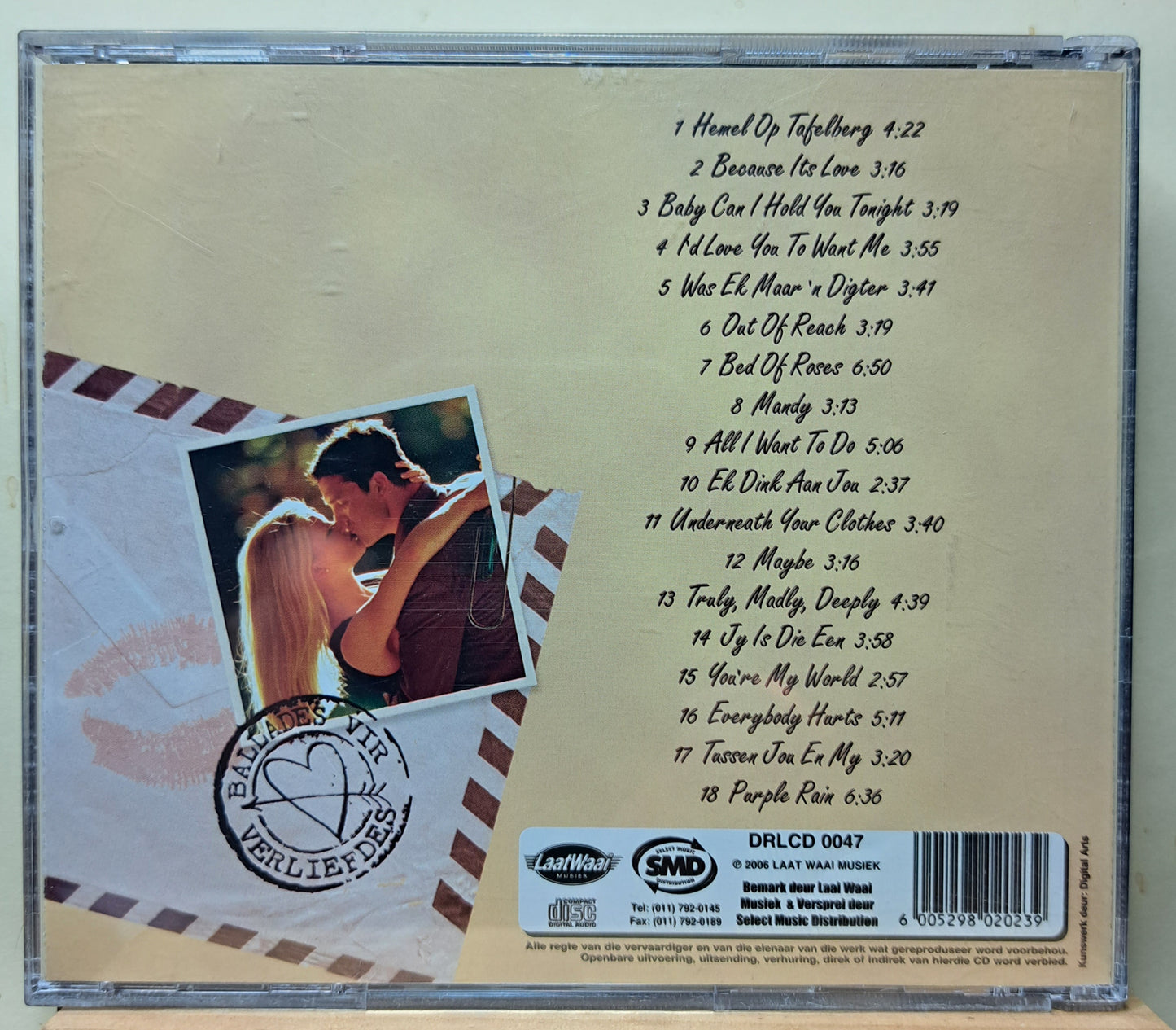 Ballades vir verliefdes (compilation cd)