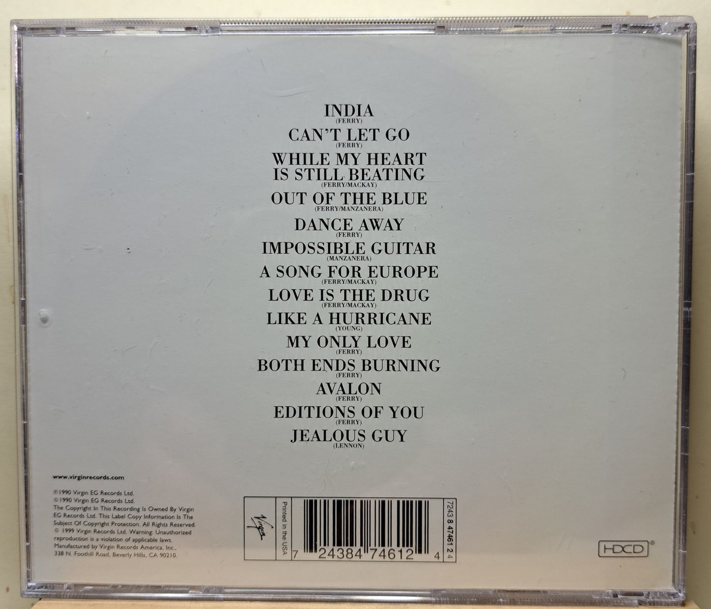 Roxy Music - Heart still beating (cd)