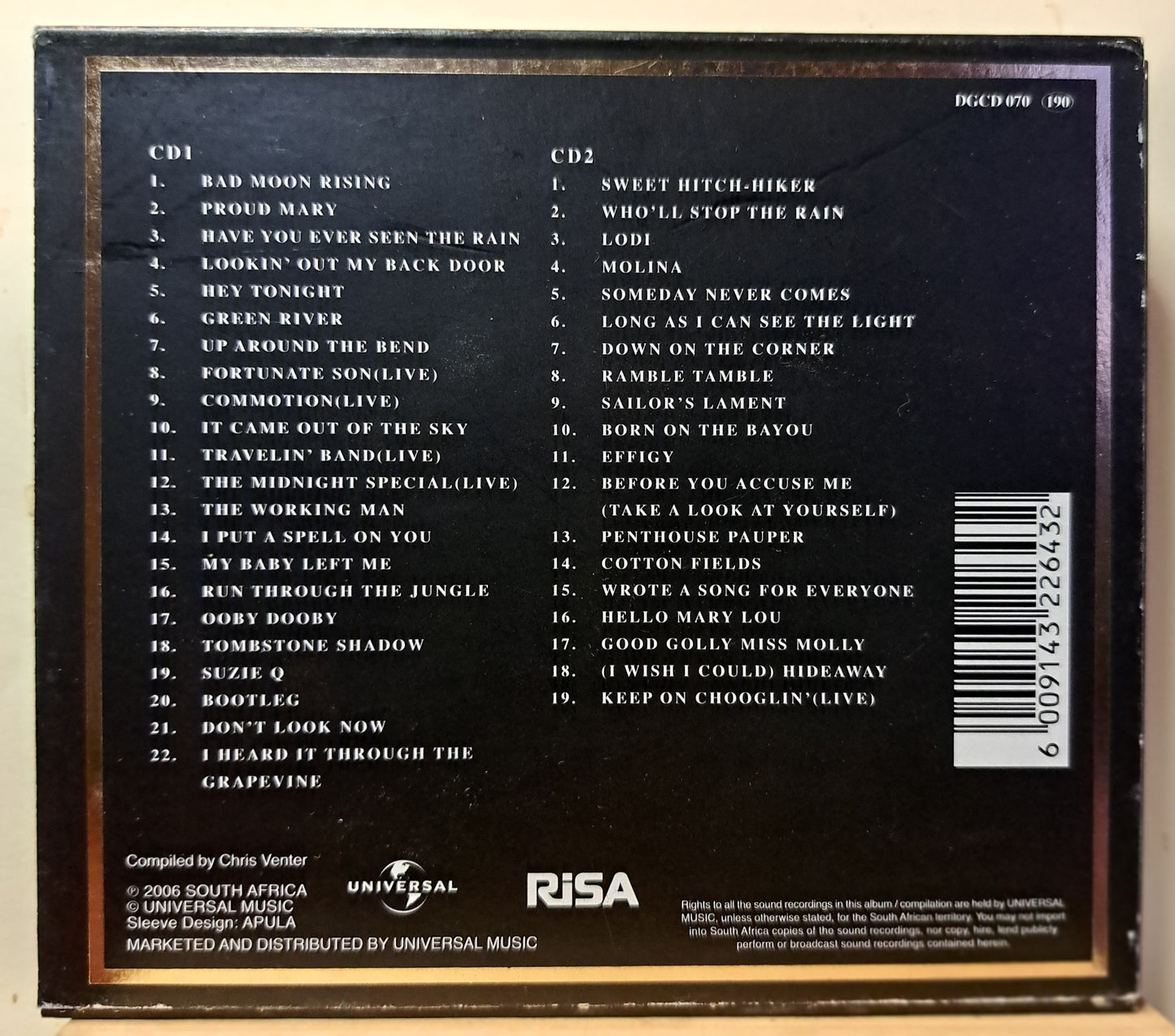 Creedence Clearwater Revival - Gold (double cd)