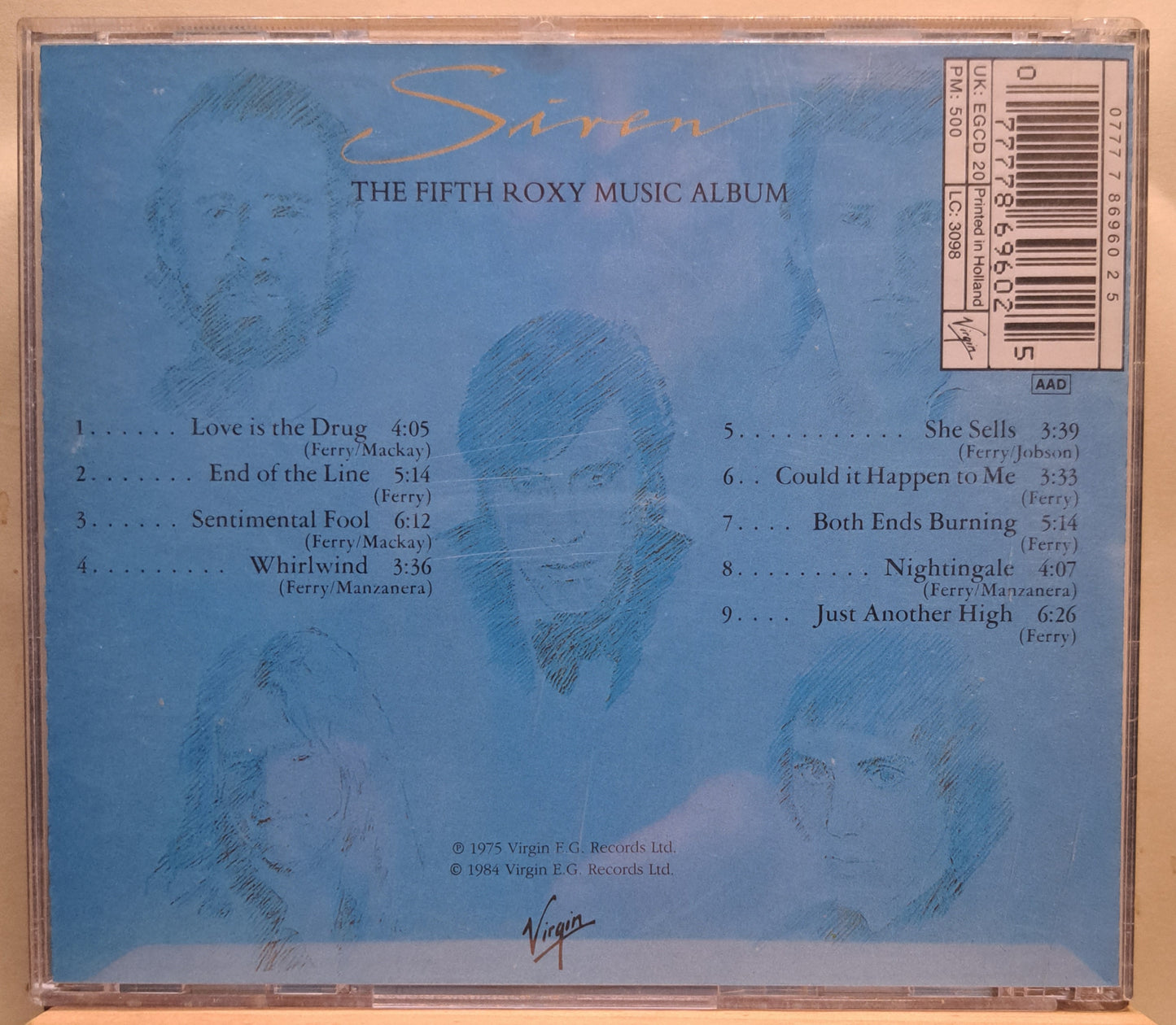 Roxy Music - Siren (cd)