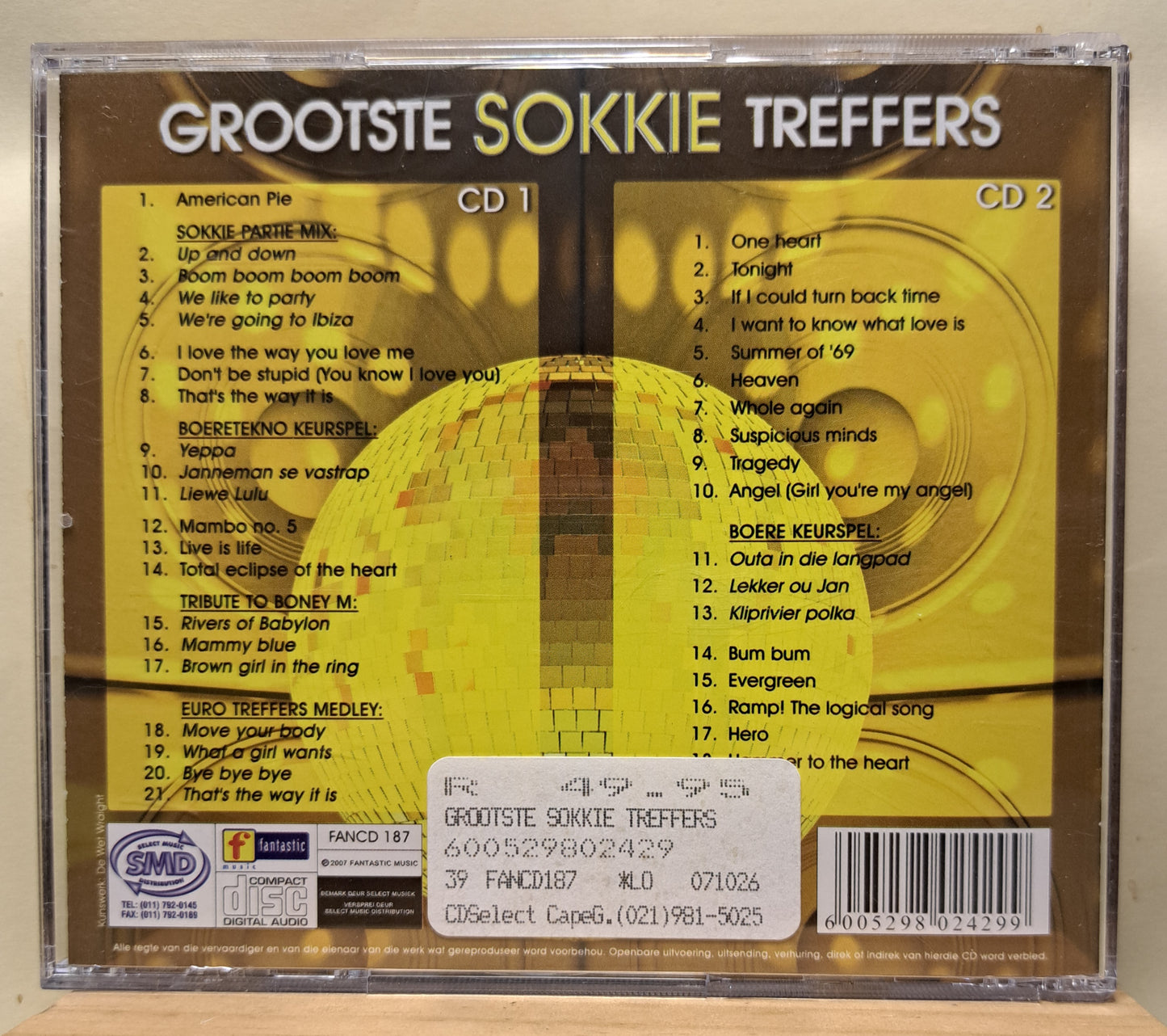 Grootste Sokkie Treffers (double disc)