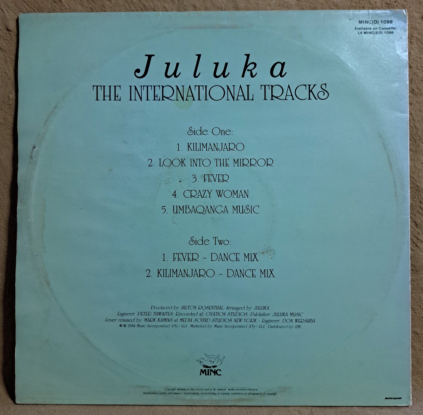 Juluka - The International Tracks