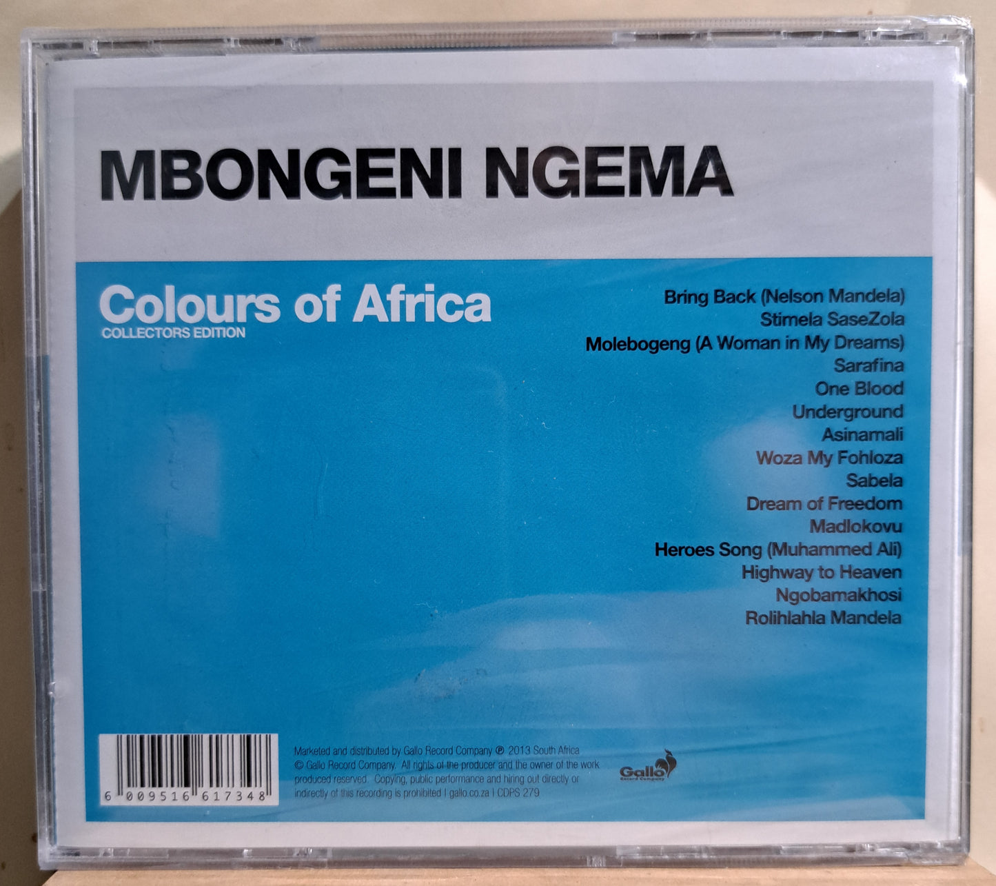 Mbongeni Ngema - Colours of Africa (cd, sealed)