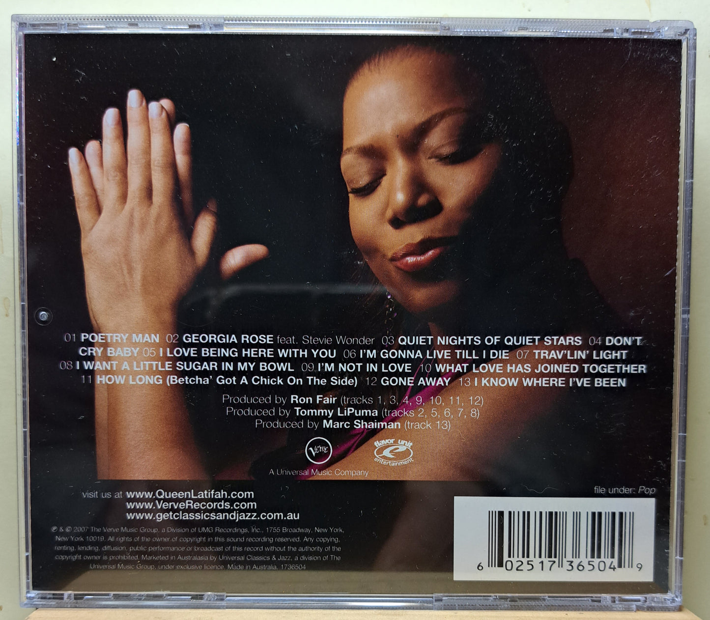 Queen Latifah - Trav'lin' Light (cd)