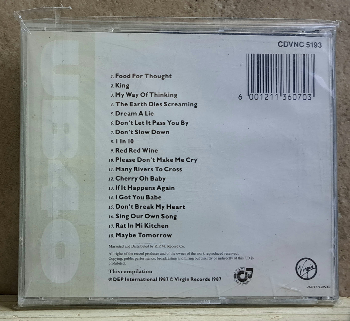 UB40 - The best of (cd)