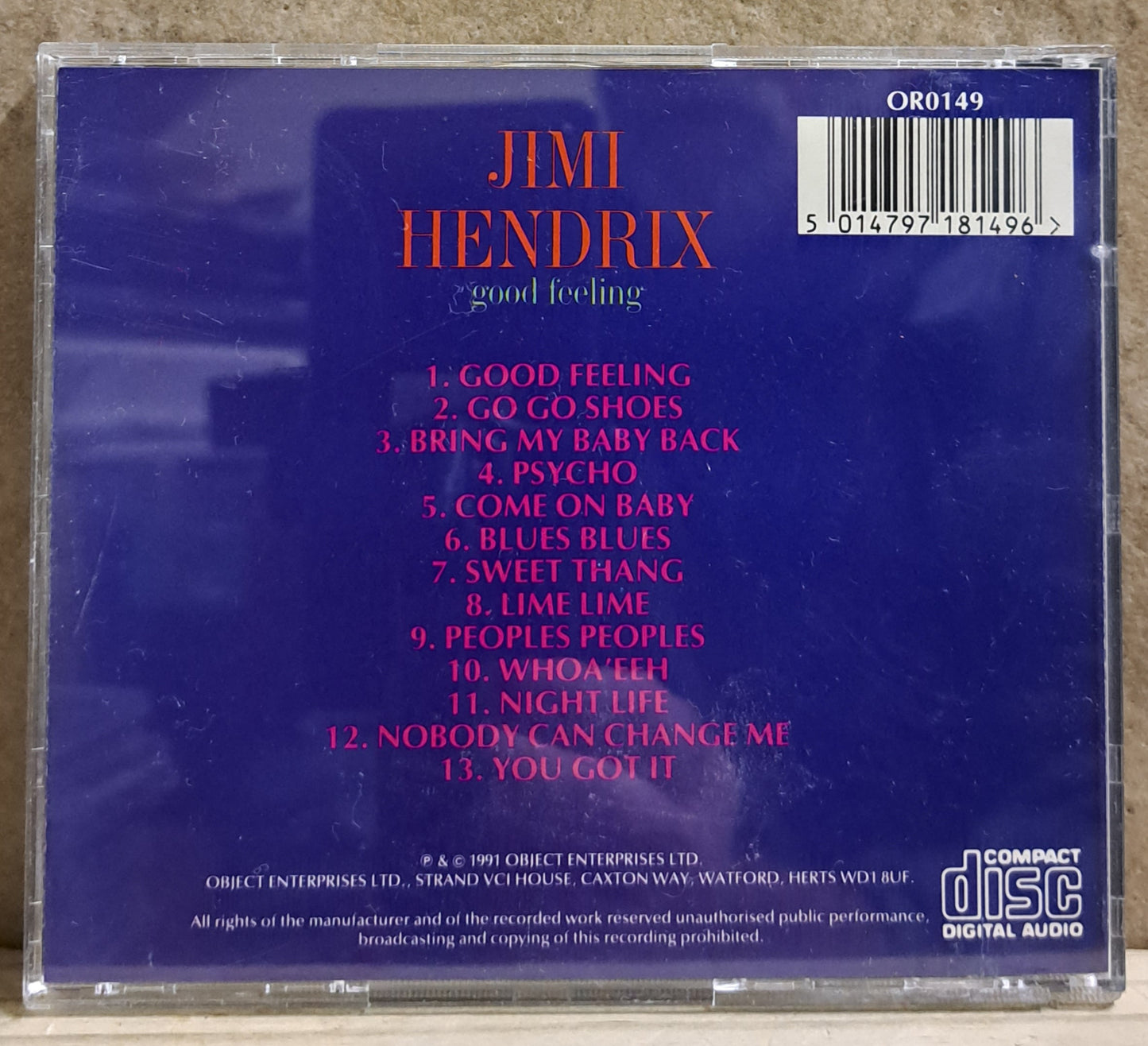 Jimi Hendrix - Good feeling (cd)