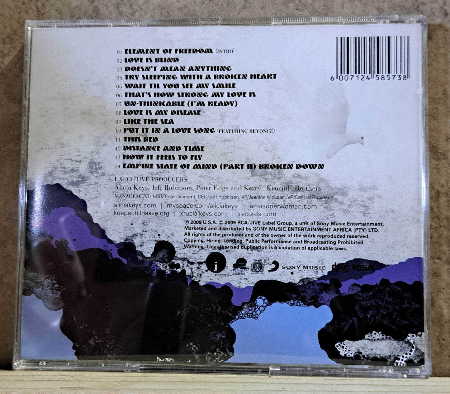 Alicia Keys - The element of freedom (cd)