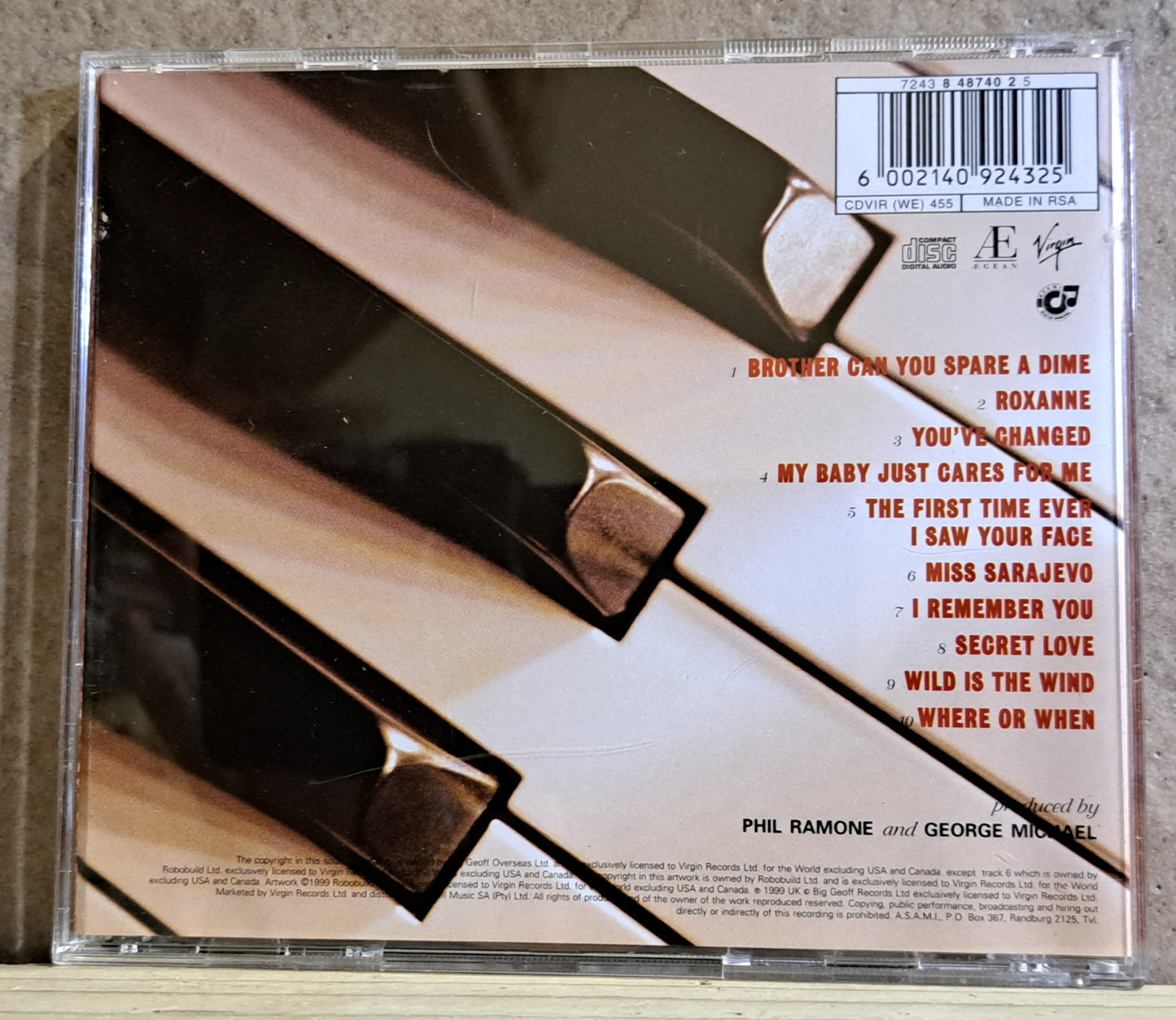 George Michael - Songs from the last century (cd)