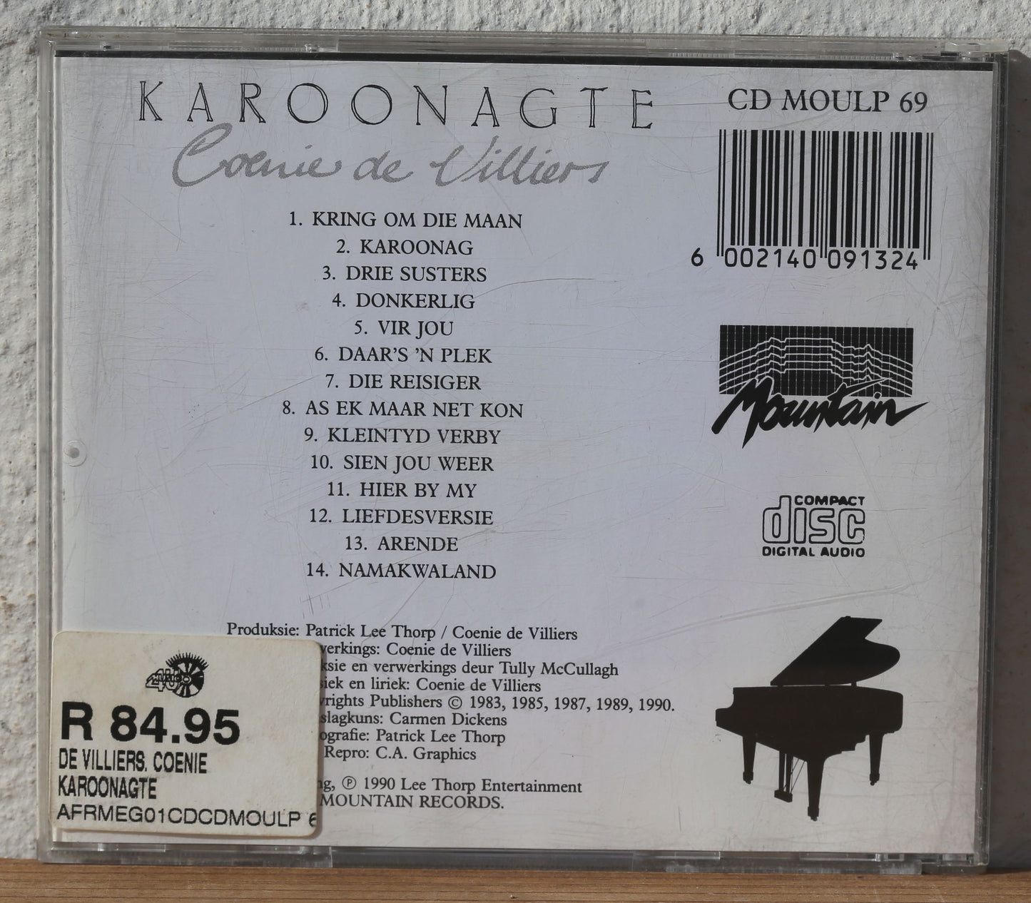 Coenie de Villiers - Karoo Nagte (Die beste van...) cd