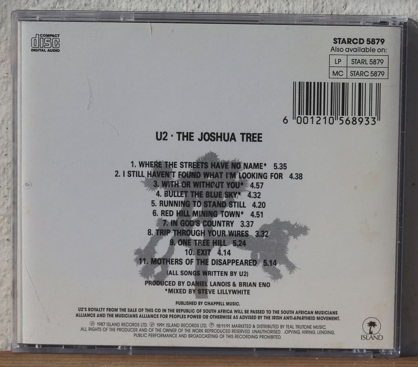 U2 - The Joshua Tree (cd)