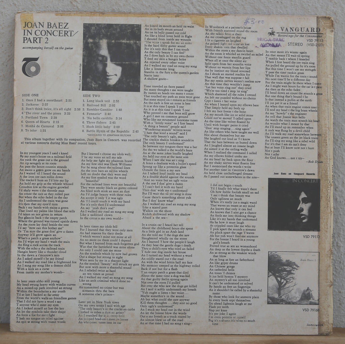 Joan Baez - In Concert (part 2)