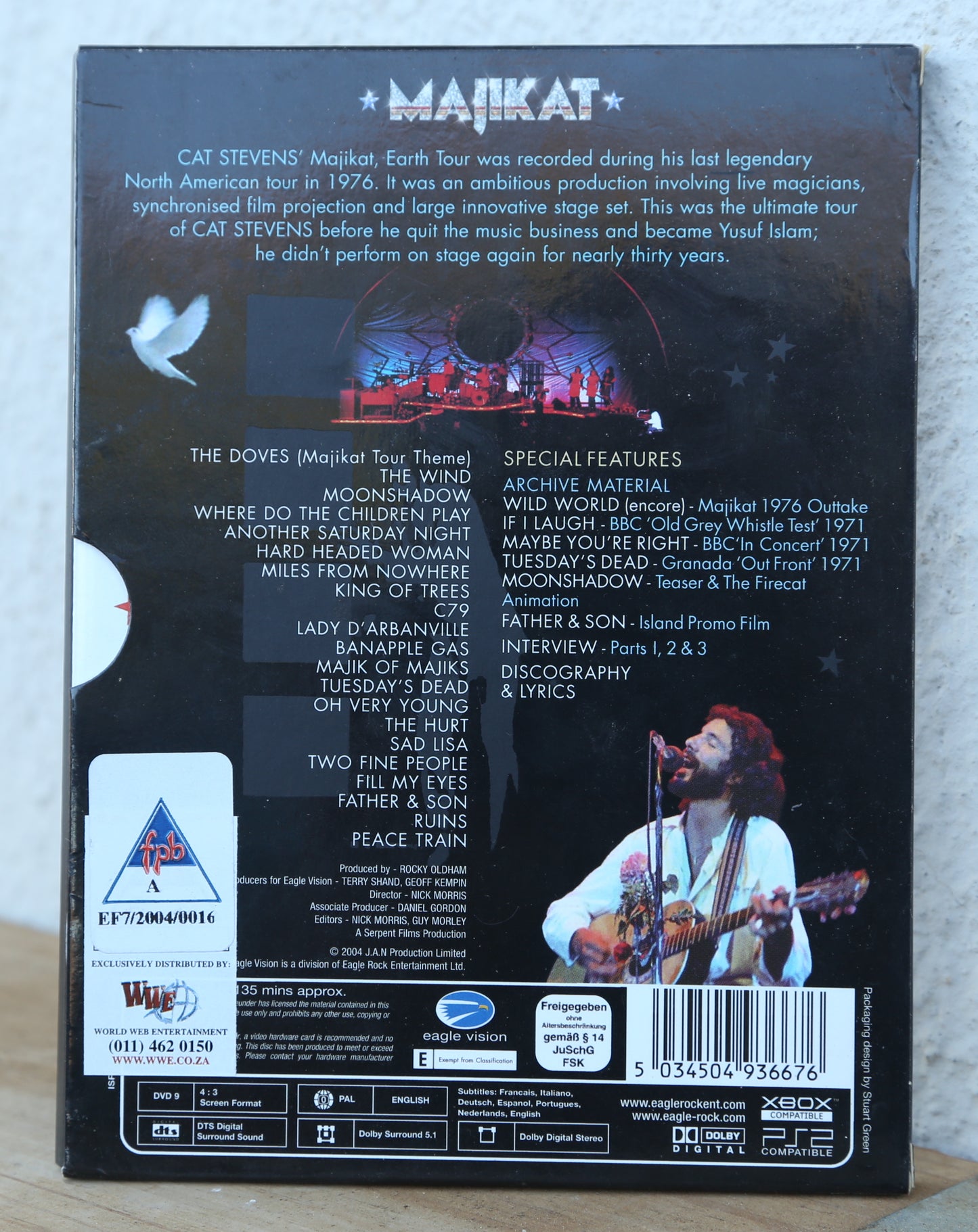Cat Stevens - Majikat Earth Tour 1976 (DVD)