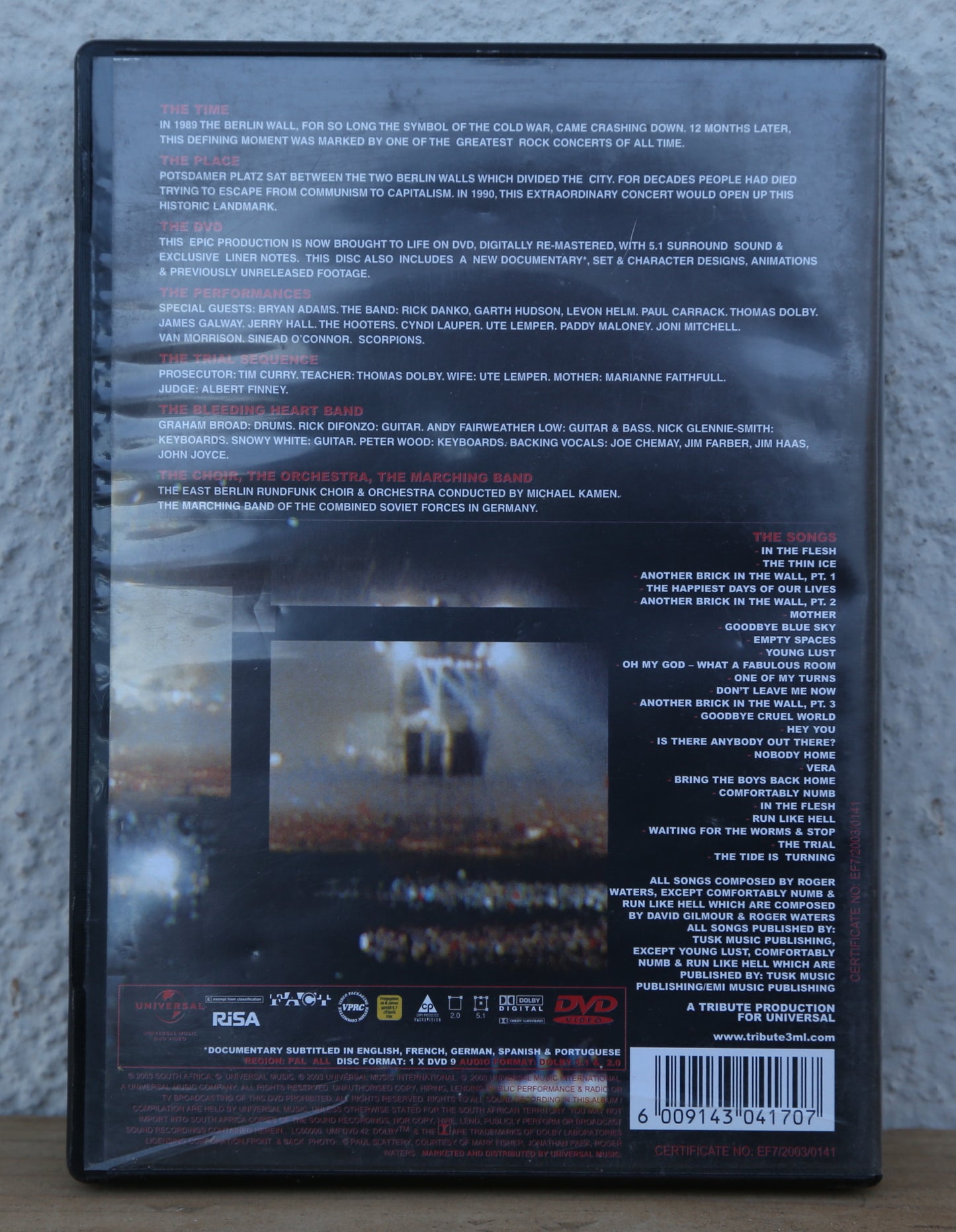 Roger Waters - The Wall, live in Berlin