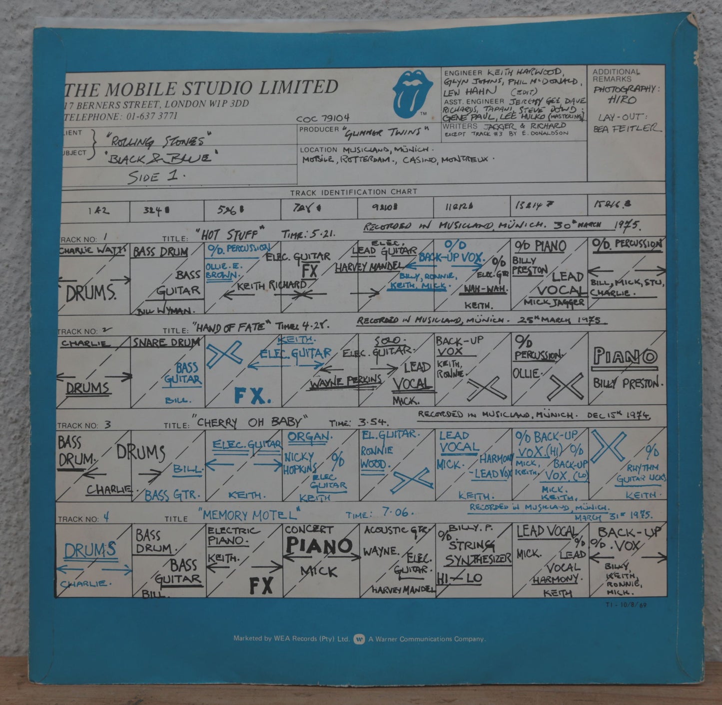 The Rolling Stones - Black and Blue