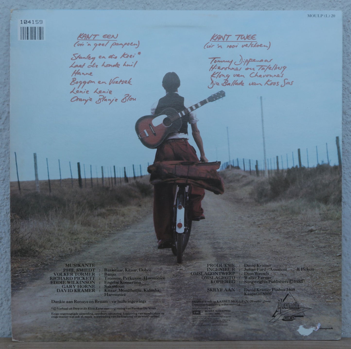 David Kramer - Hanepootpad