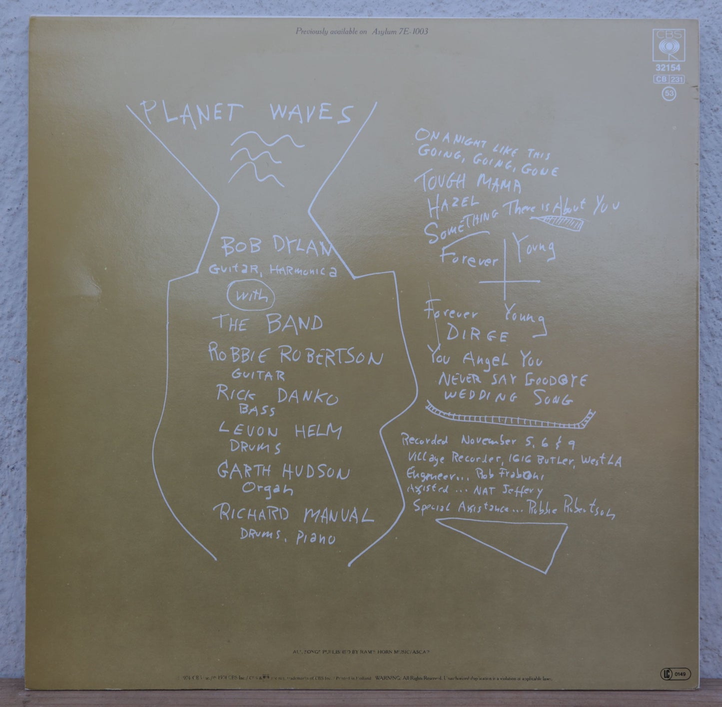 Bob Dylan - Planet Waves