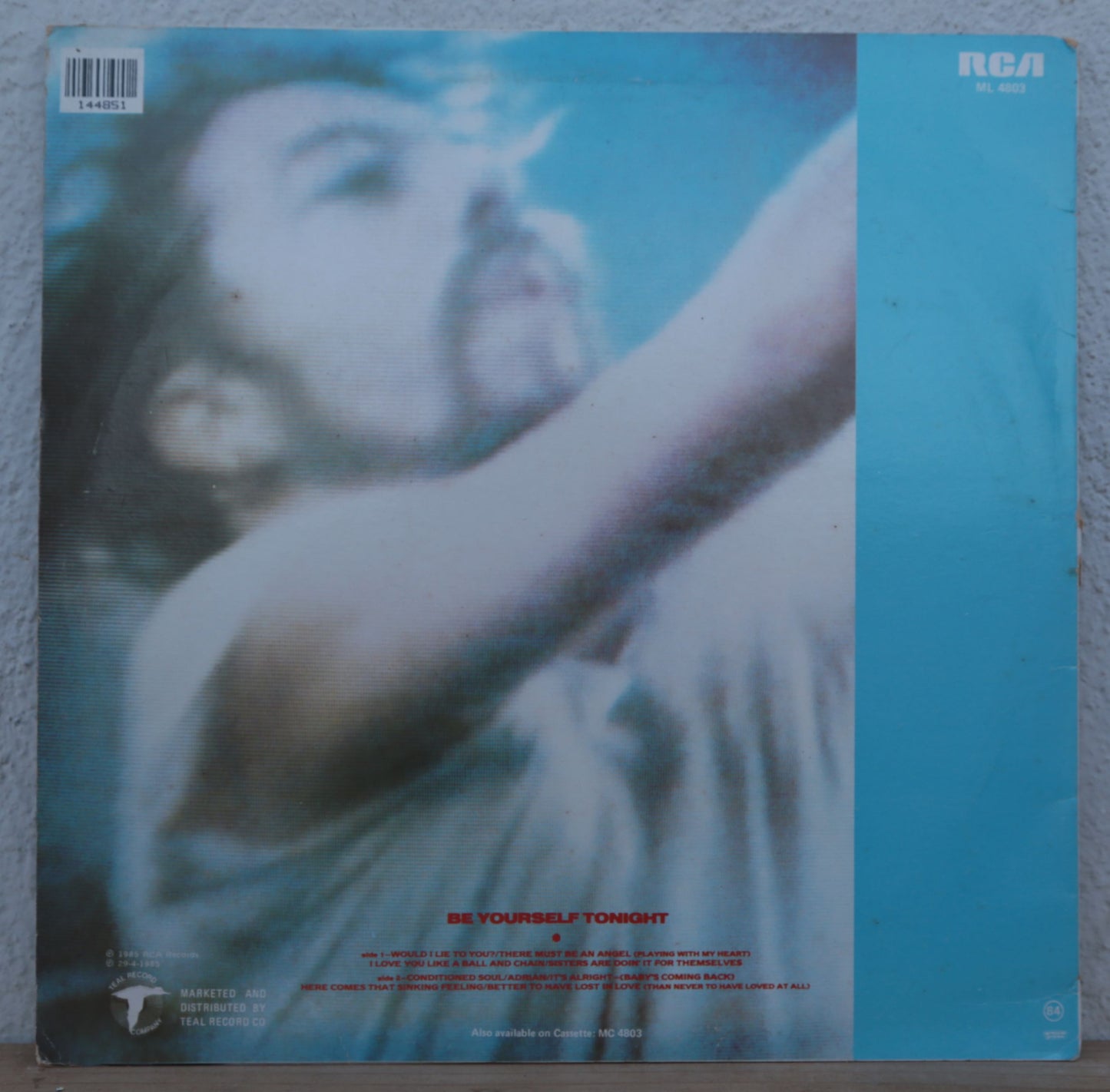 Eurythmics - Be yourself tonight